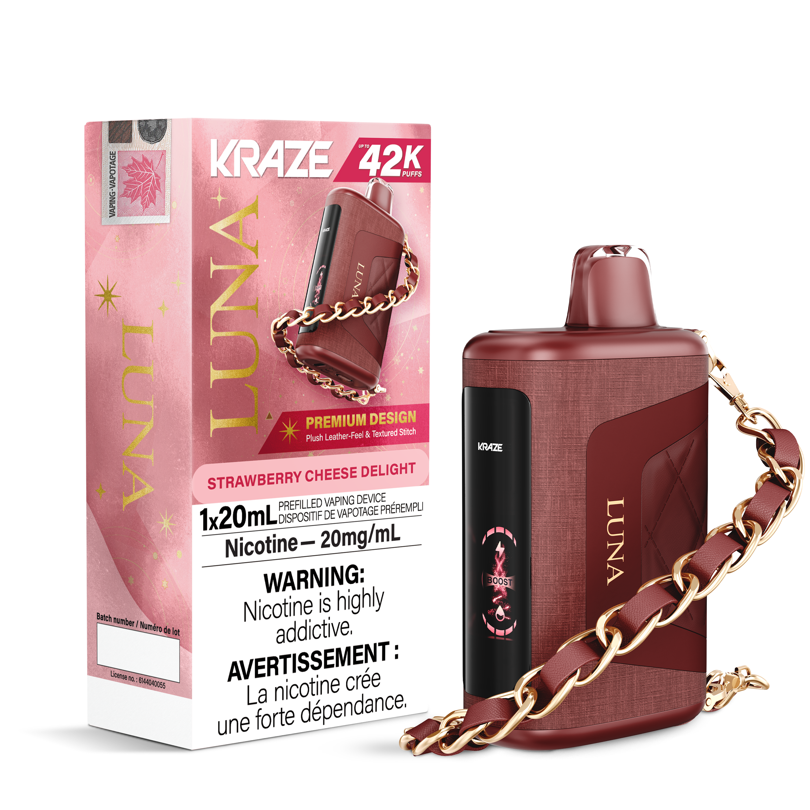 KRAZE LUNA 42K DISPOSABLE