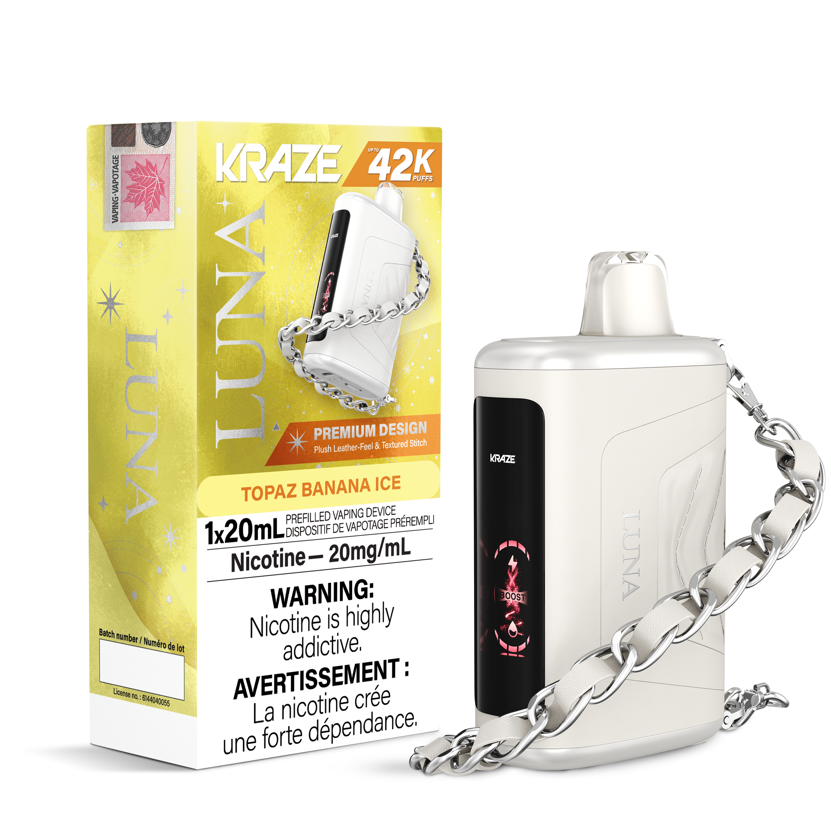 KRAZE LUNA 42K DISPOSABLE