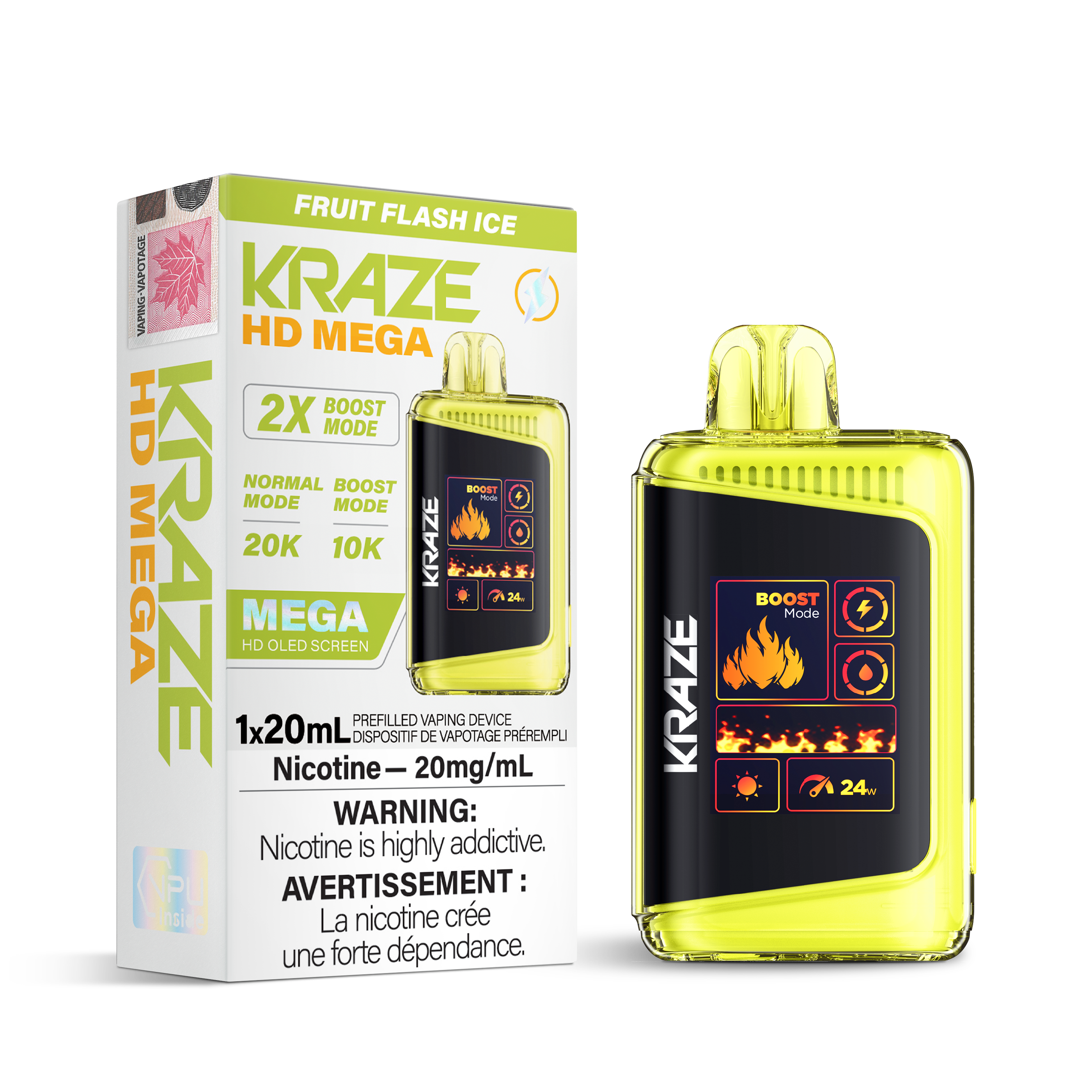 KRAZE HD MEGA 20K DISPOSABLE