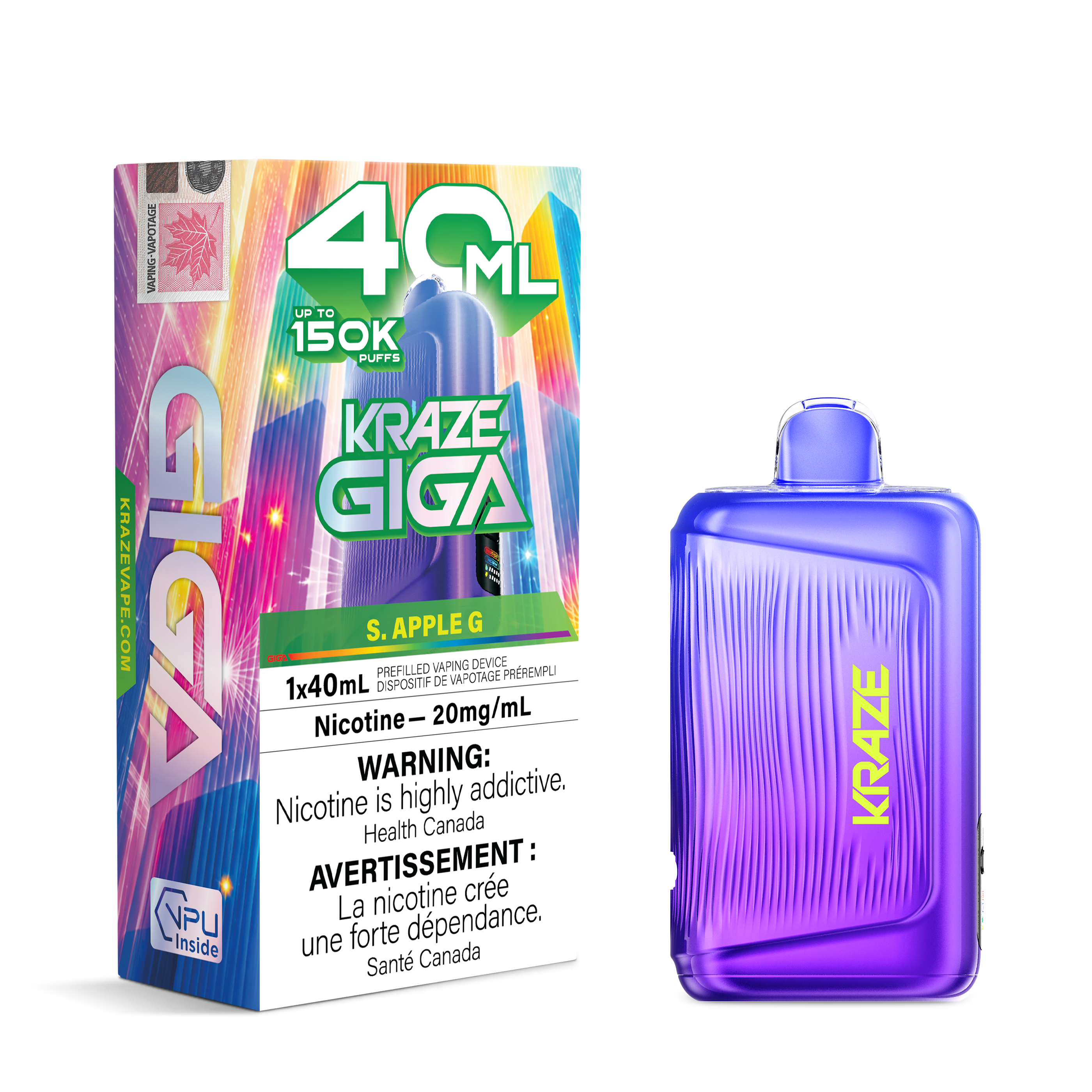 KRAZE GIGA 150K DISPOSABLE