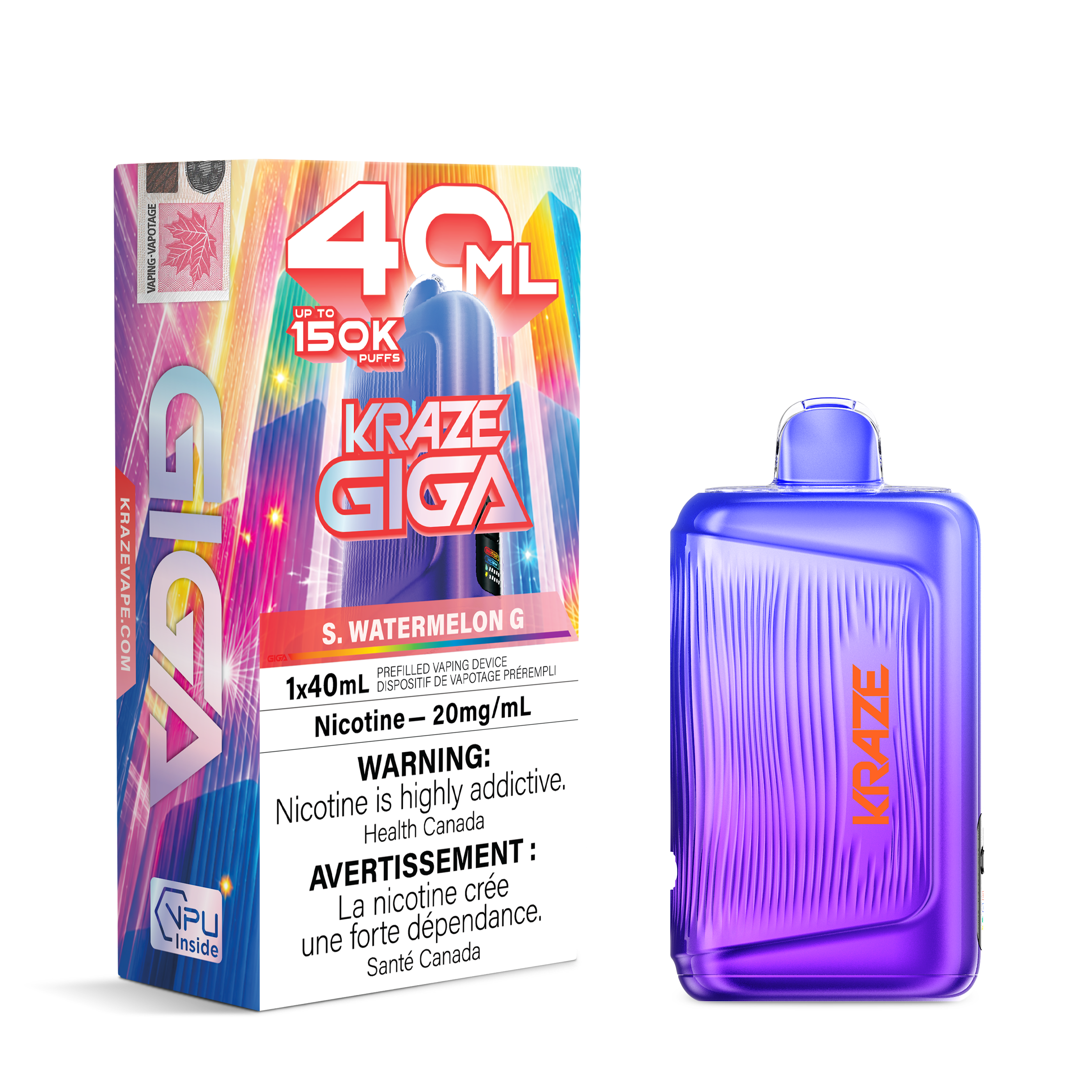 KRAZE GIGA 150K DISPOSABLE