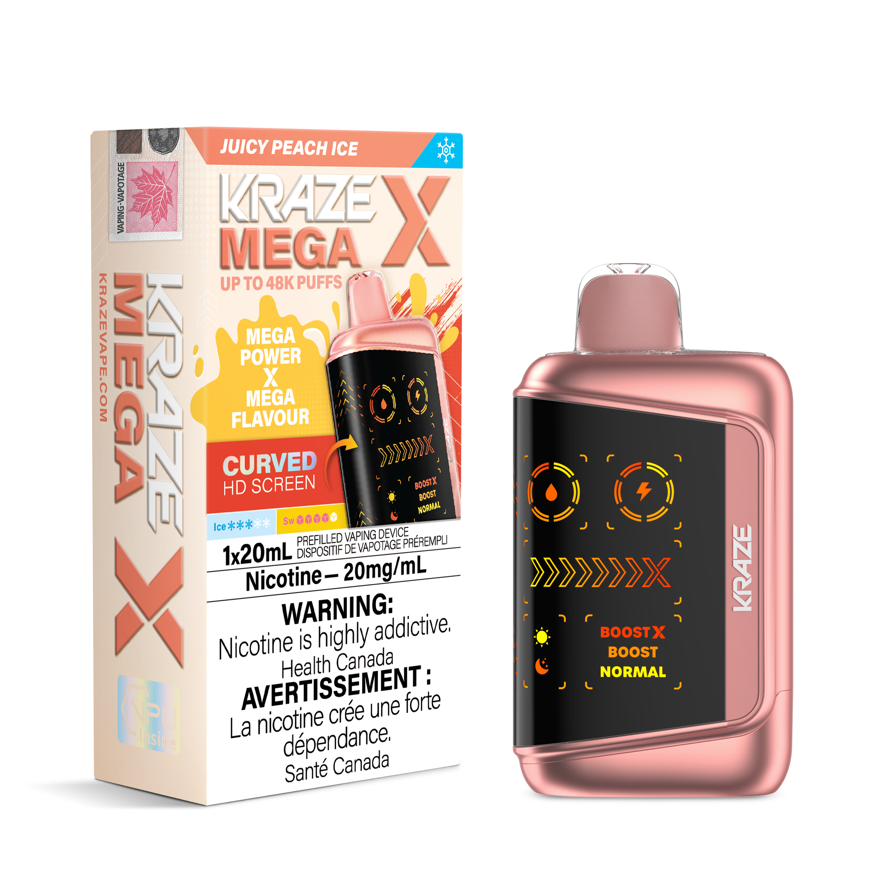 KRAZE MEGA X 48K DISPOSABLE