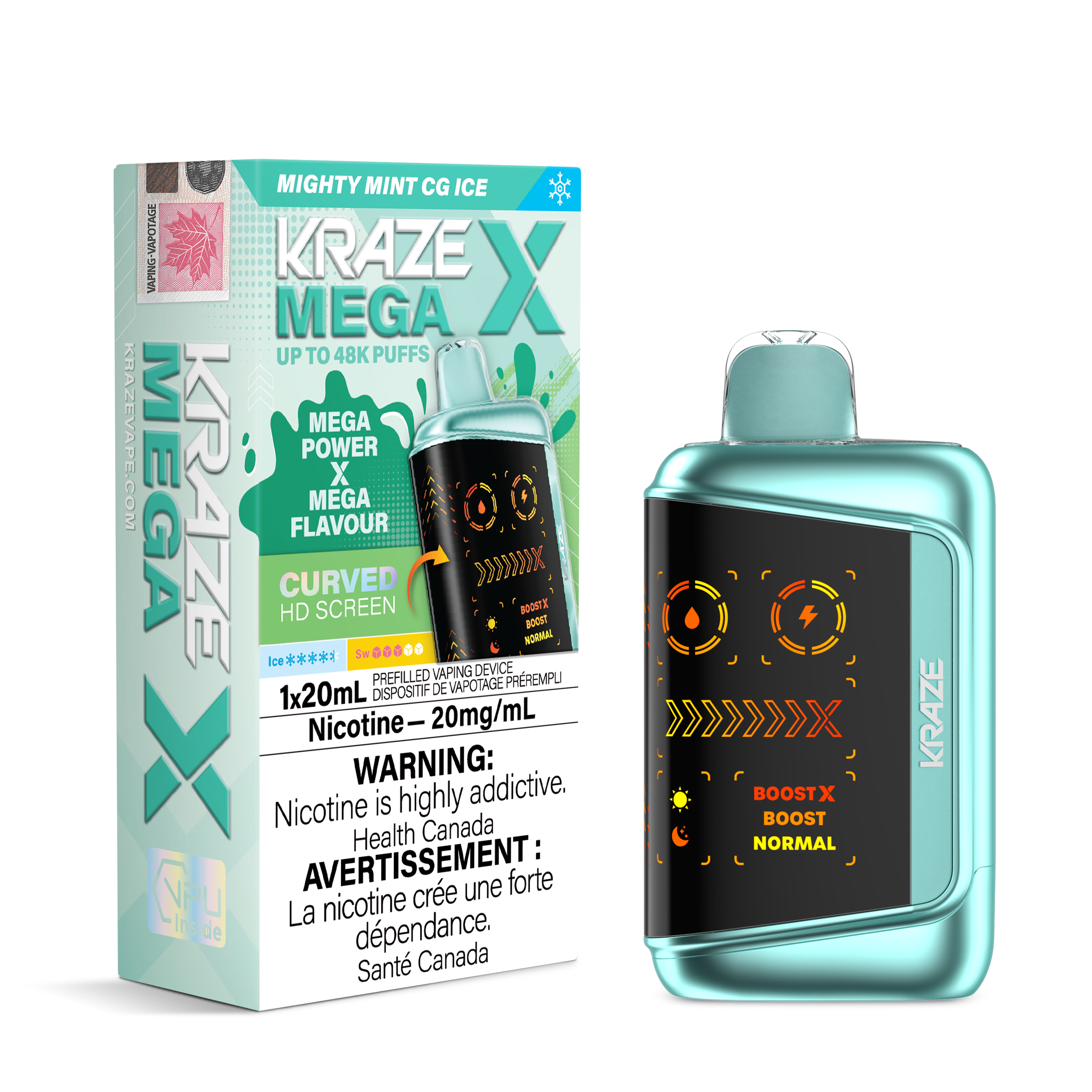 KRAZE MEGA X 48K DISPOSABLE