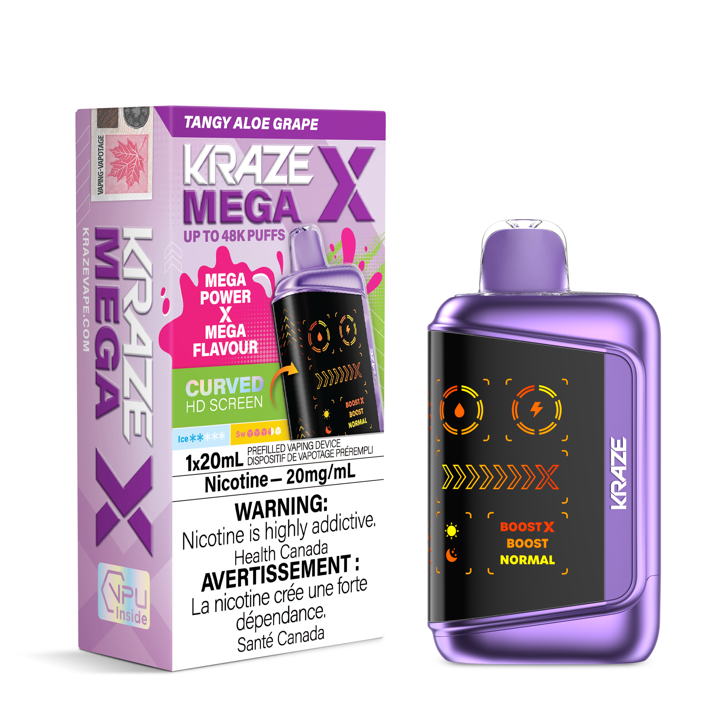 KRAZE MEGA X 48K DISPOSABLE
