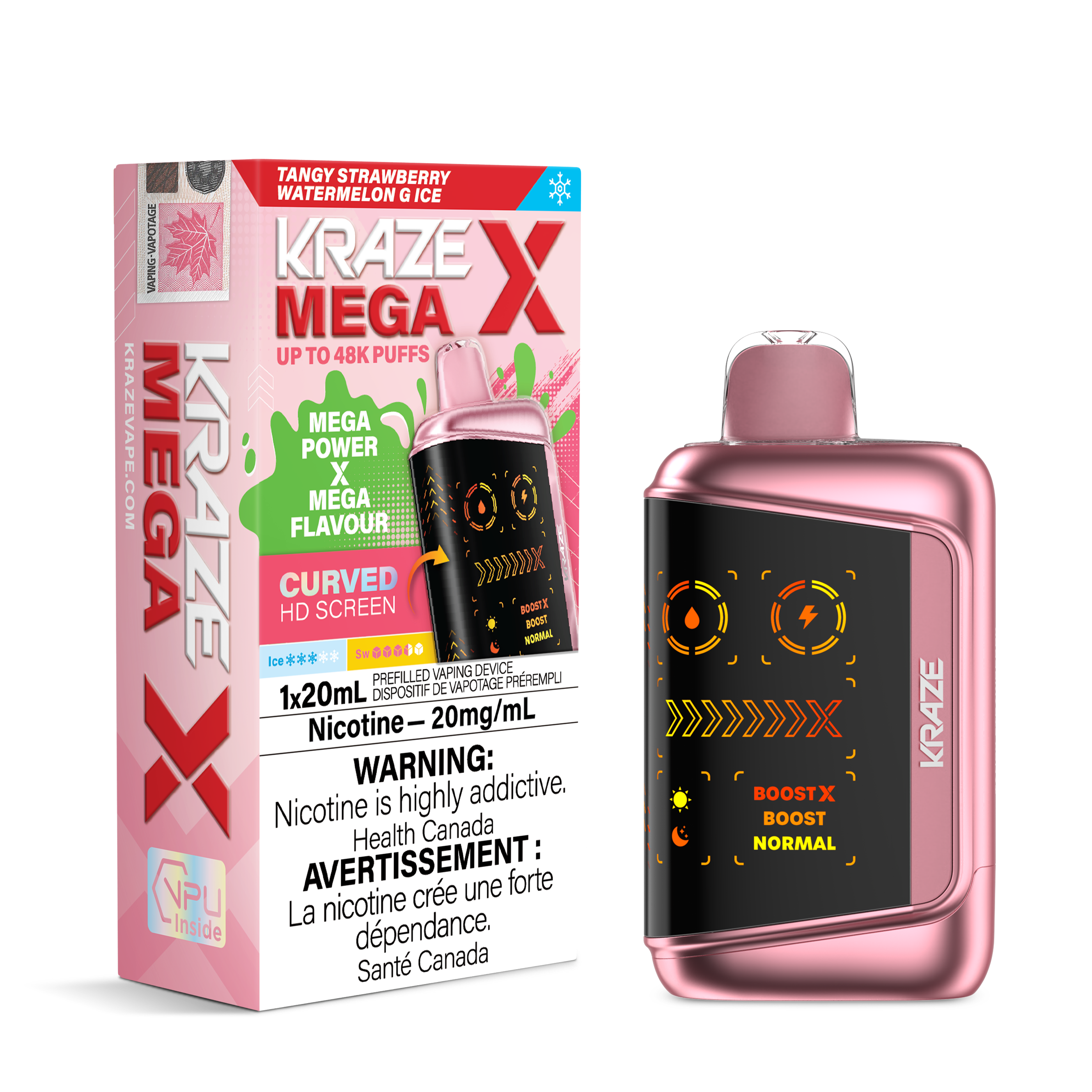 KRAZE MEGA X 48K DISPOSABLE