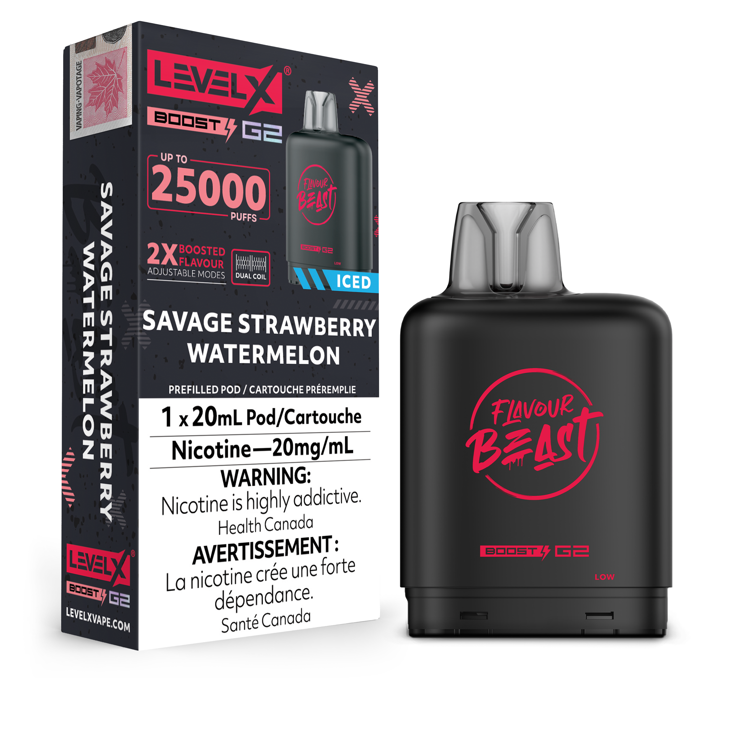 FLAVOUR BEAST LEVEL X BOOST G2 POD