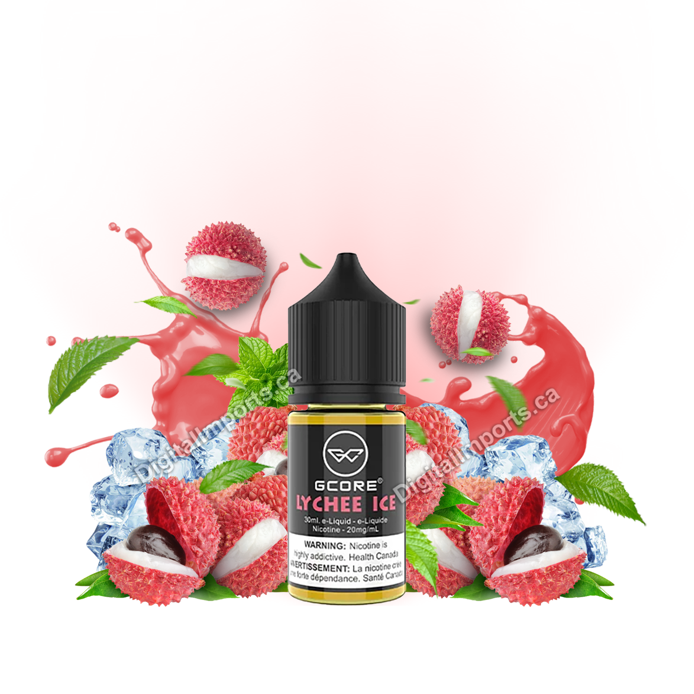GCORE SALT - LYCHEE ICE 30ML