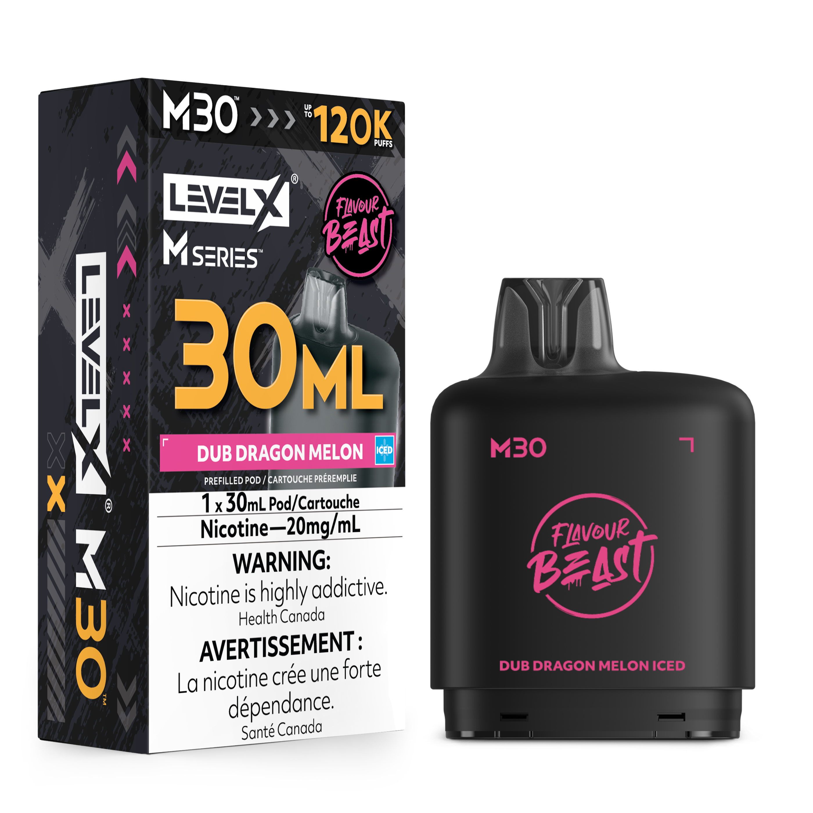 FLAVOUR BEAST LEVEL X M SERIES M30 120K POD