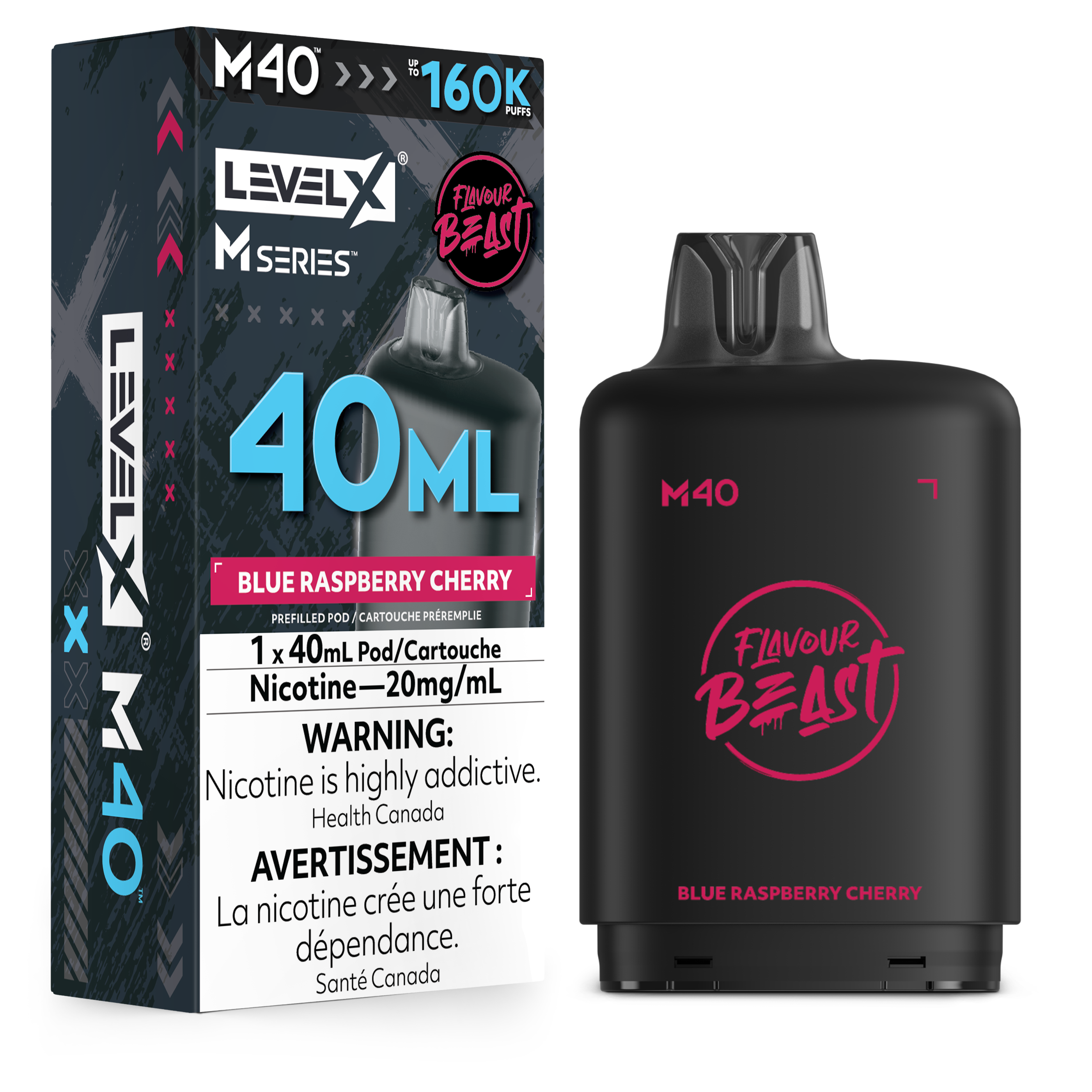 FLAVOUR BEAST LEVEL X M SERIES M40 160K POD