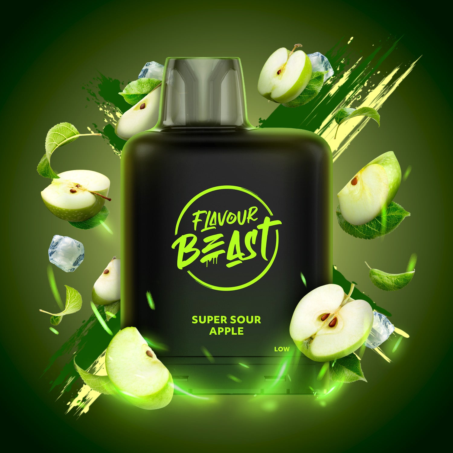 LEVEL X BOOST FLAVOUR BEAST Super Sour Apple 20MG