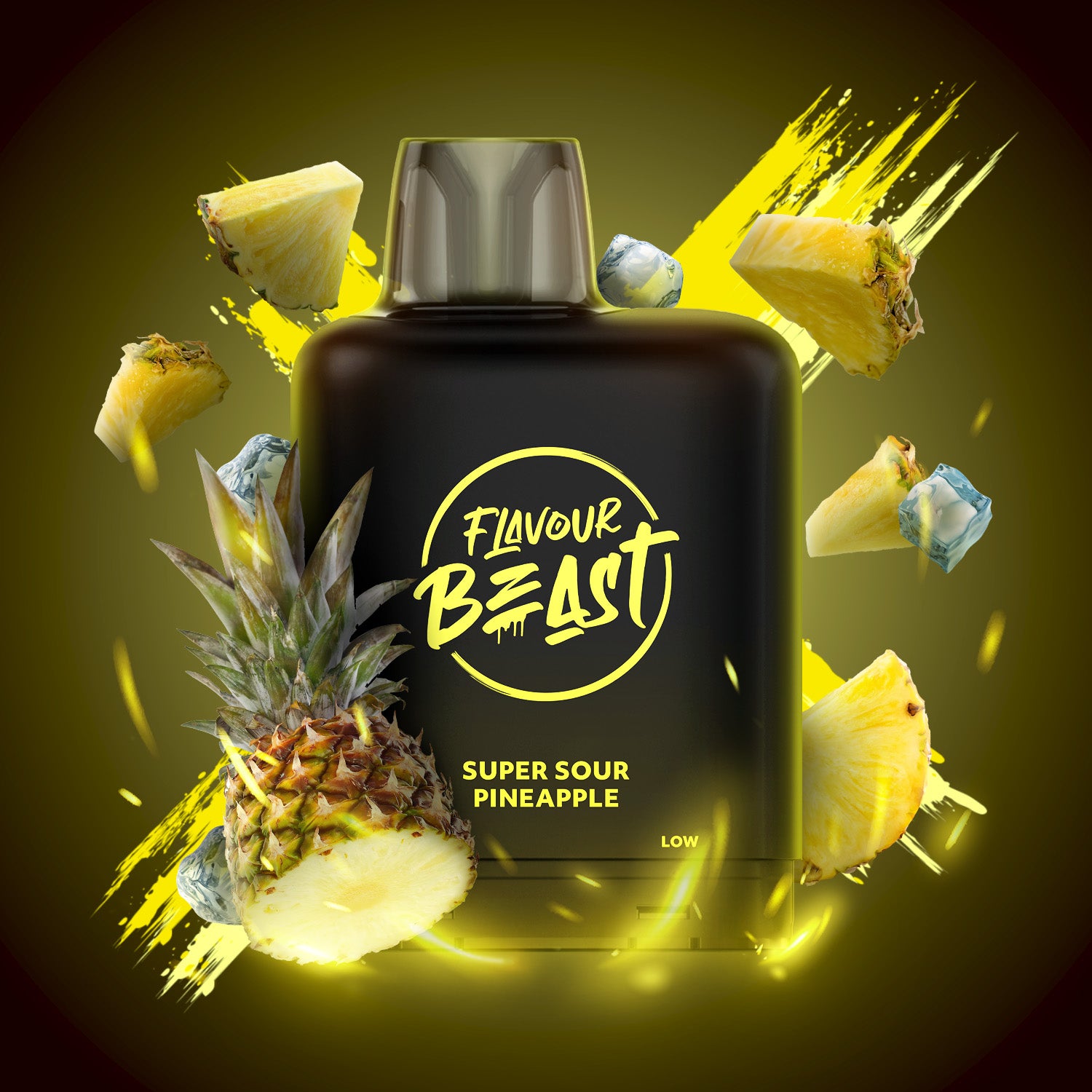 LEVEL X BOOST FLAVOUR BEAST Super Sour Pineapple 2