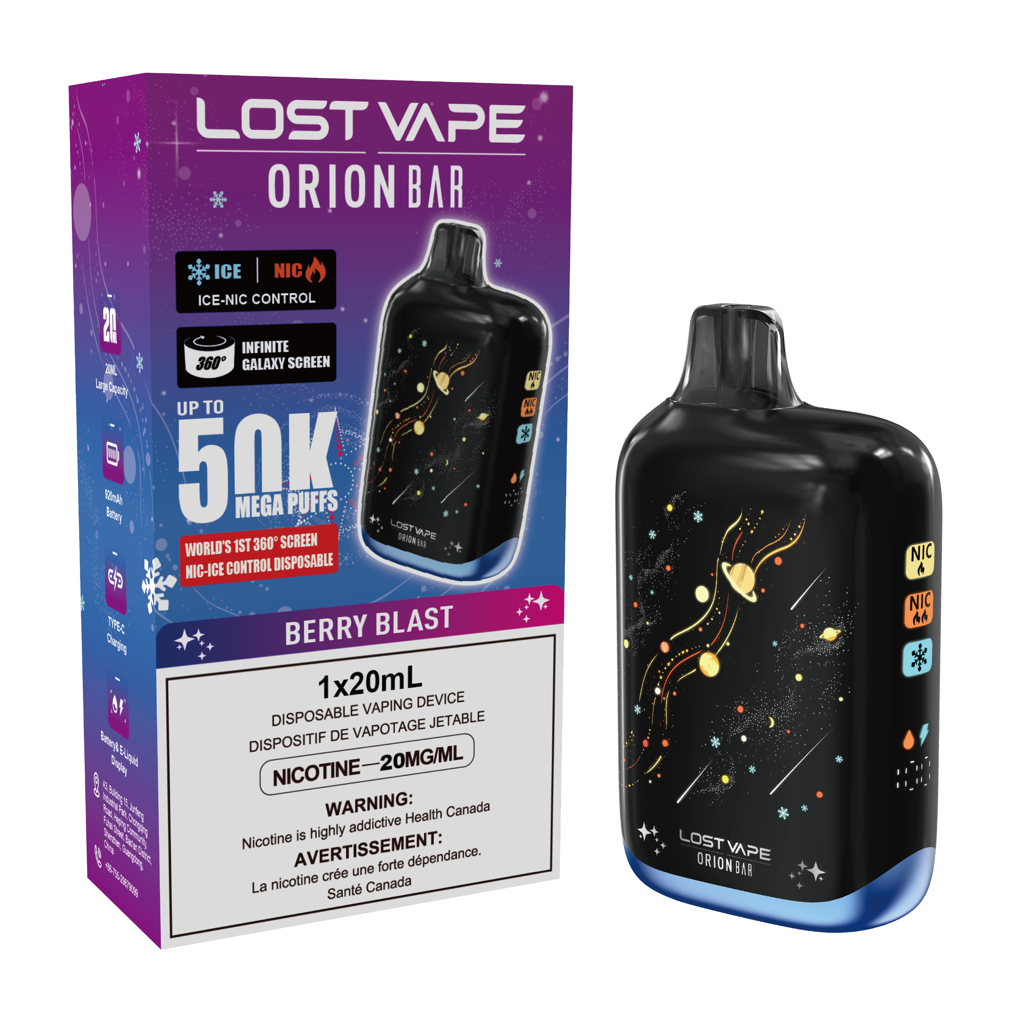 LOST VAPE ORION 50K DISPOSABLE