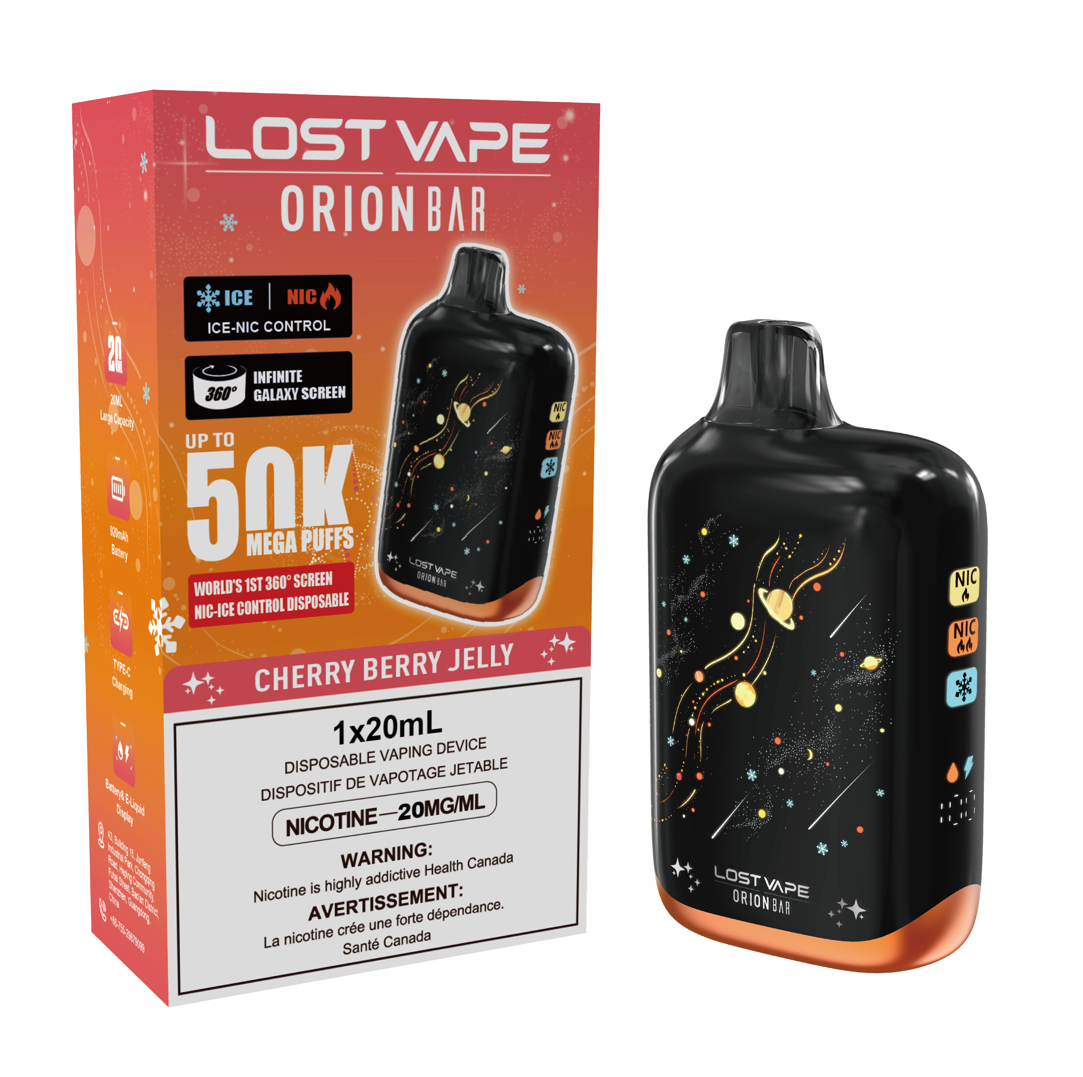 LOST VAPE ORION 50K DISPOSABLE