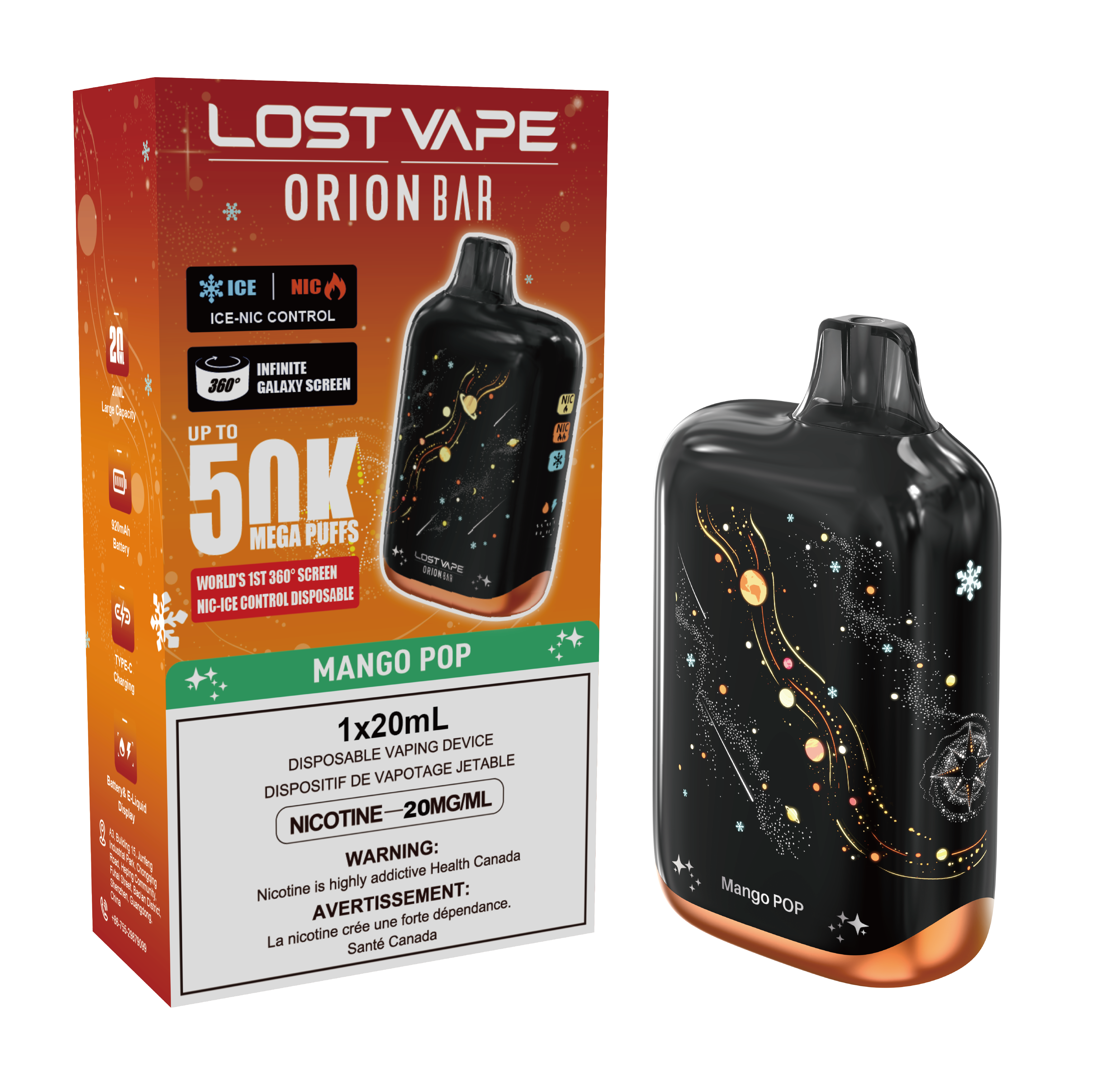 LOST VAPE ORION 50K DISPOSABLE