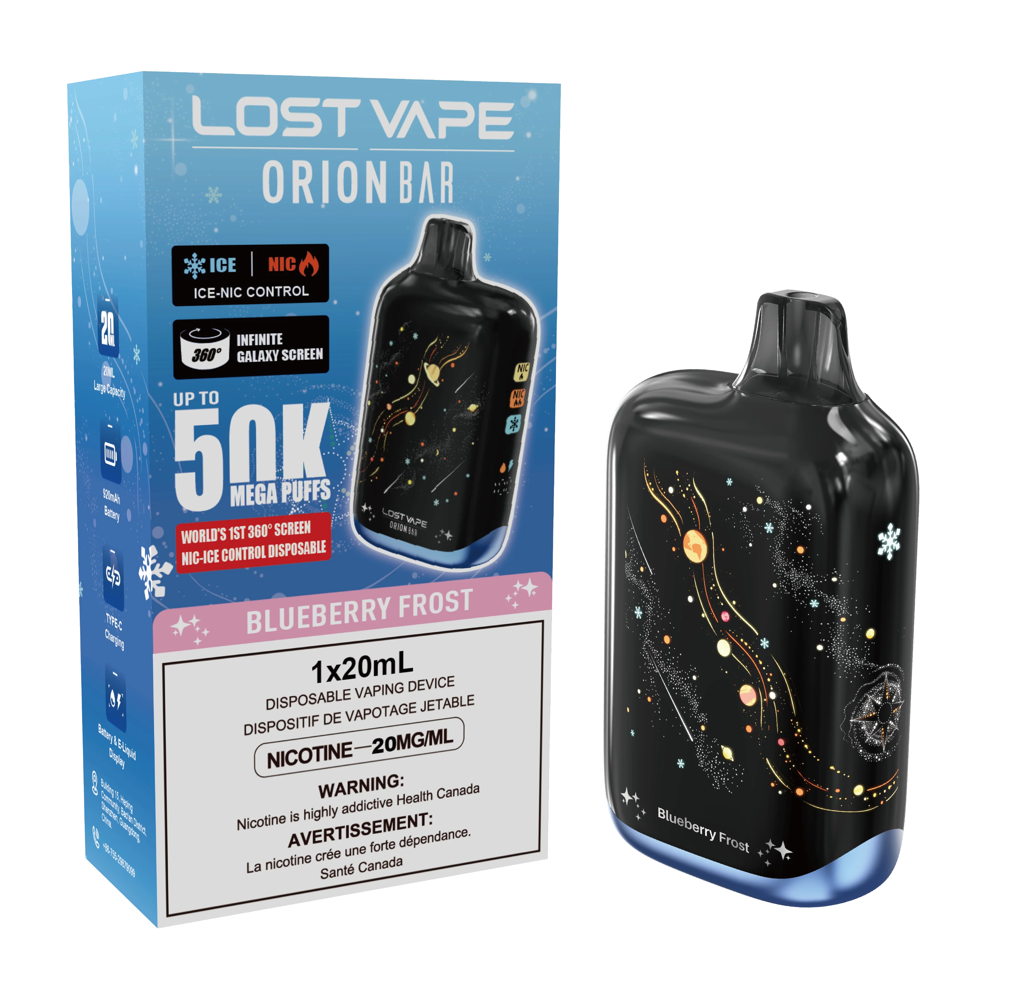 LOST VAPE ORION 50K DISPOSABLE