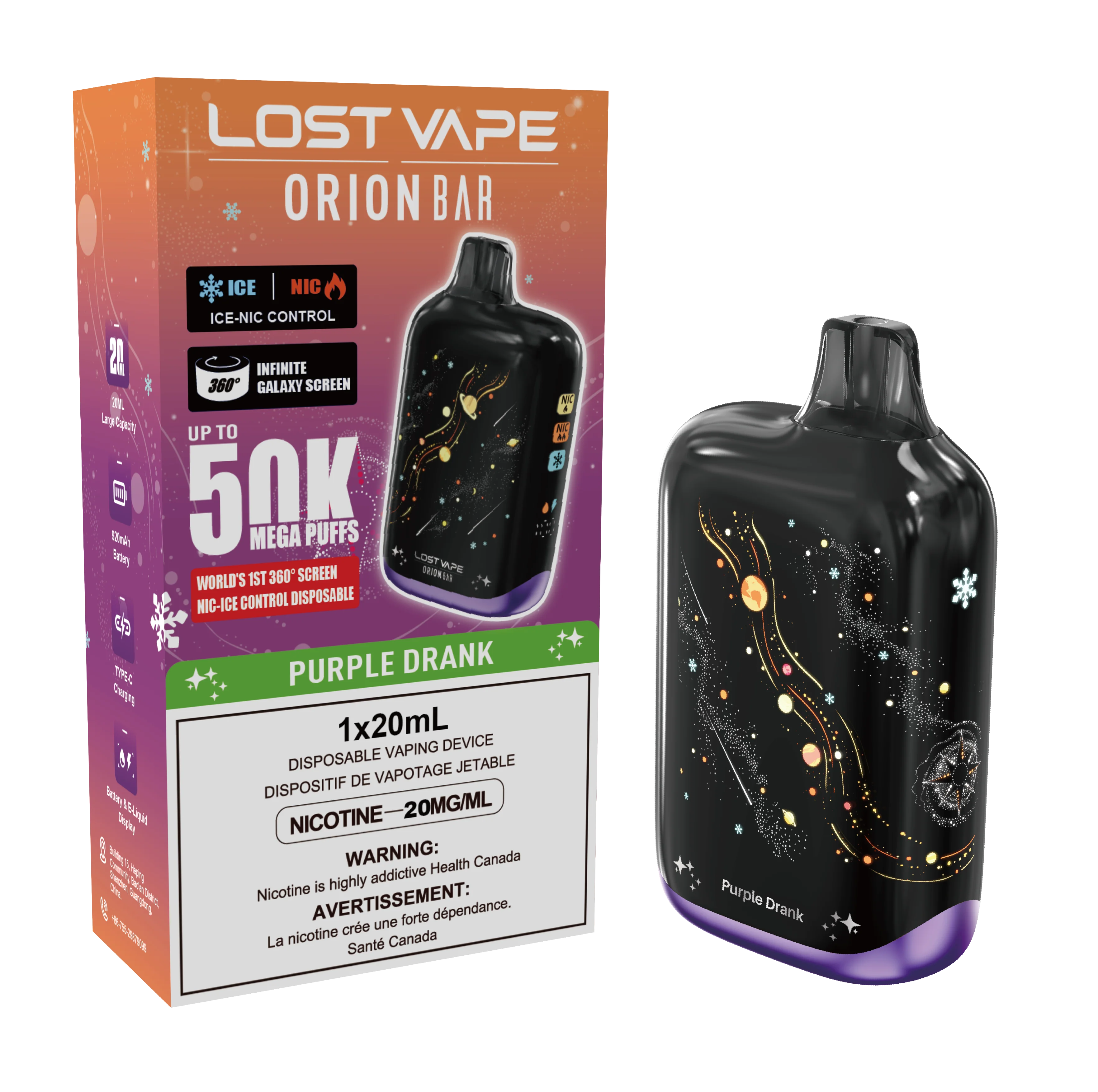 LOST VAPE ORION 50K DISPOSABLE