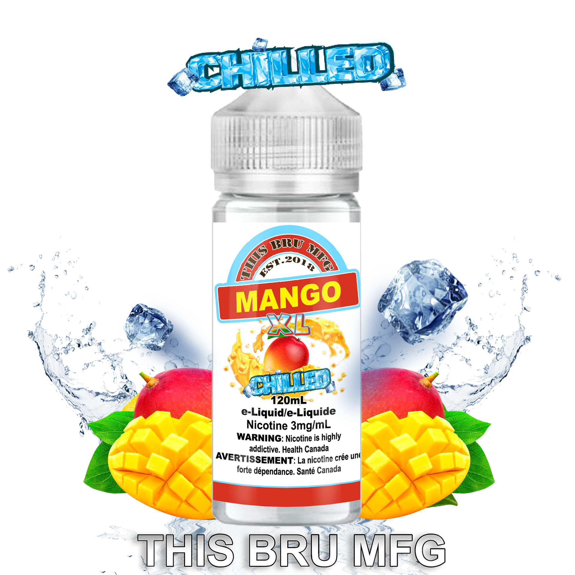 THIS BRU MFG - MANGO CHILLED 120ML