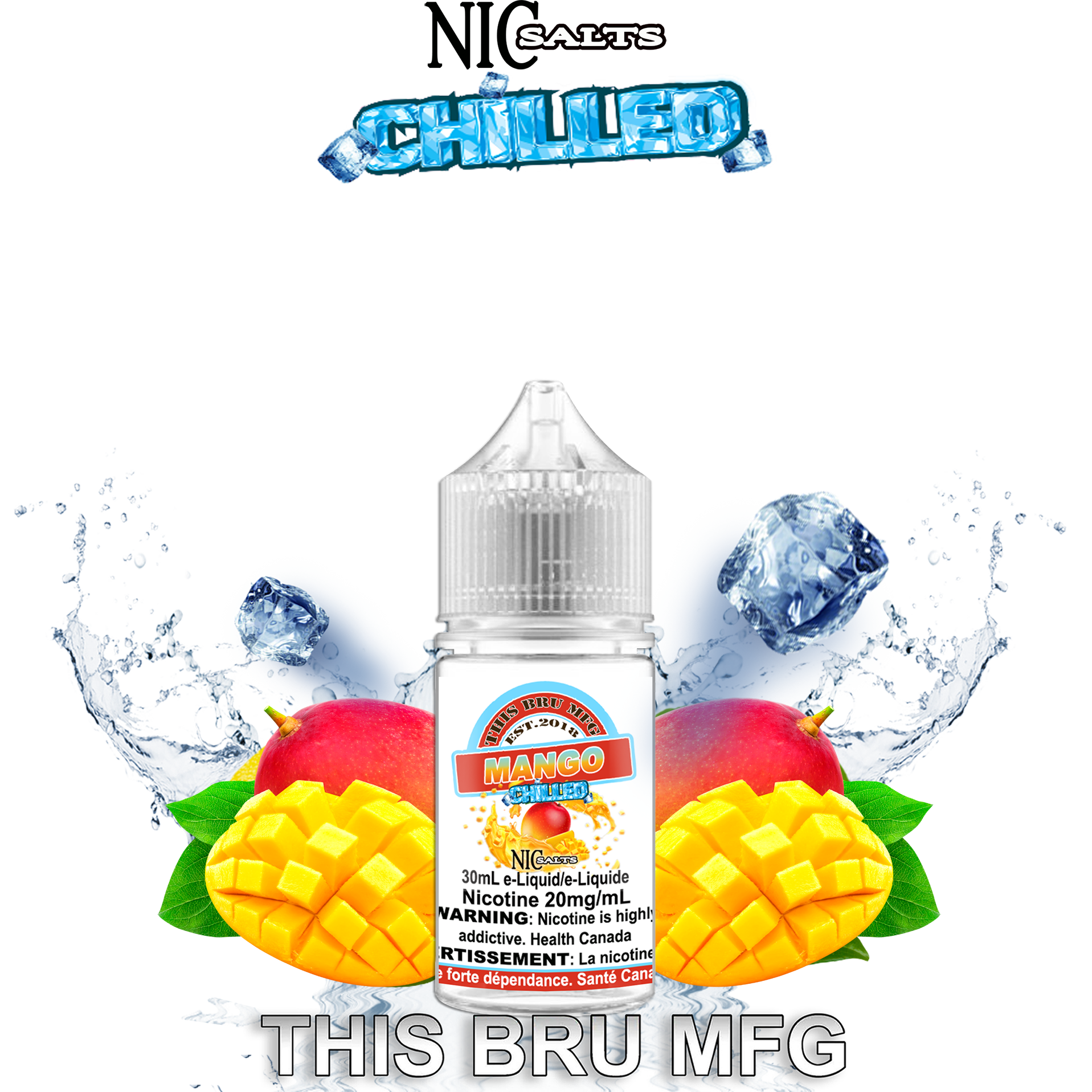 THIS BRU MFG SALT - MANGO CHILLED 30ML