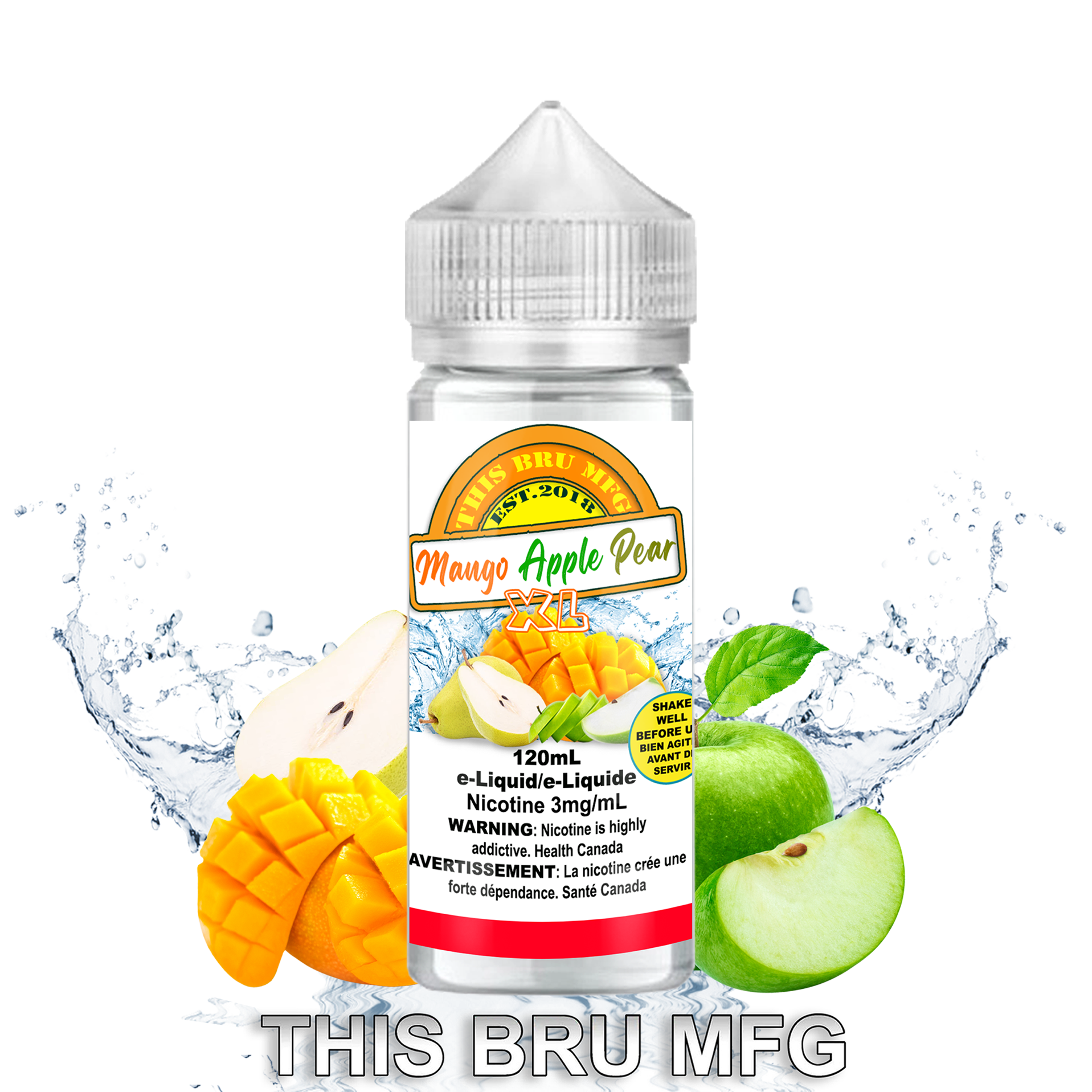 THIS BRU MFG - MANGO APPLE PEAR 120ML
