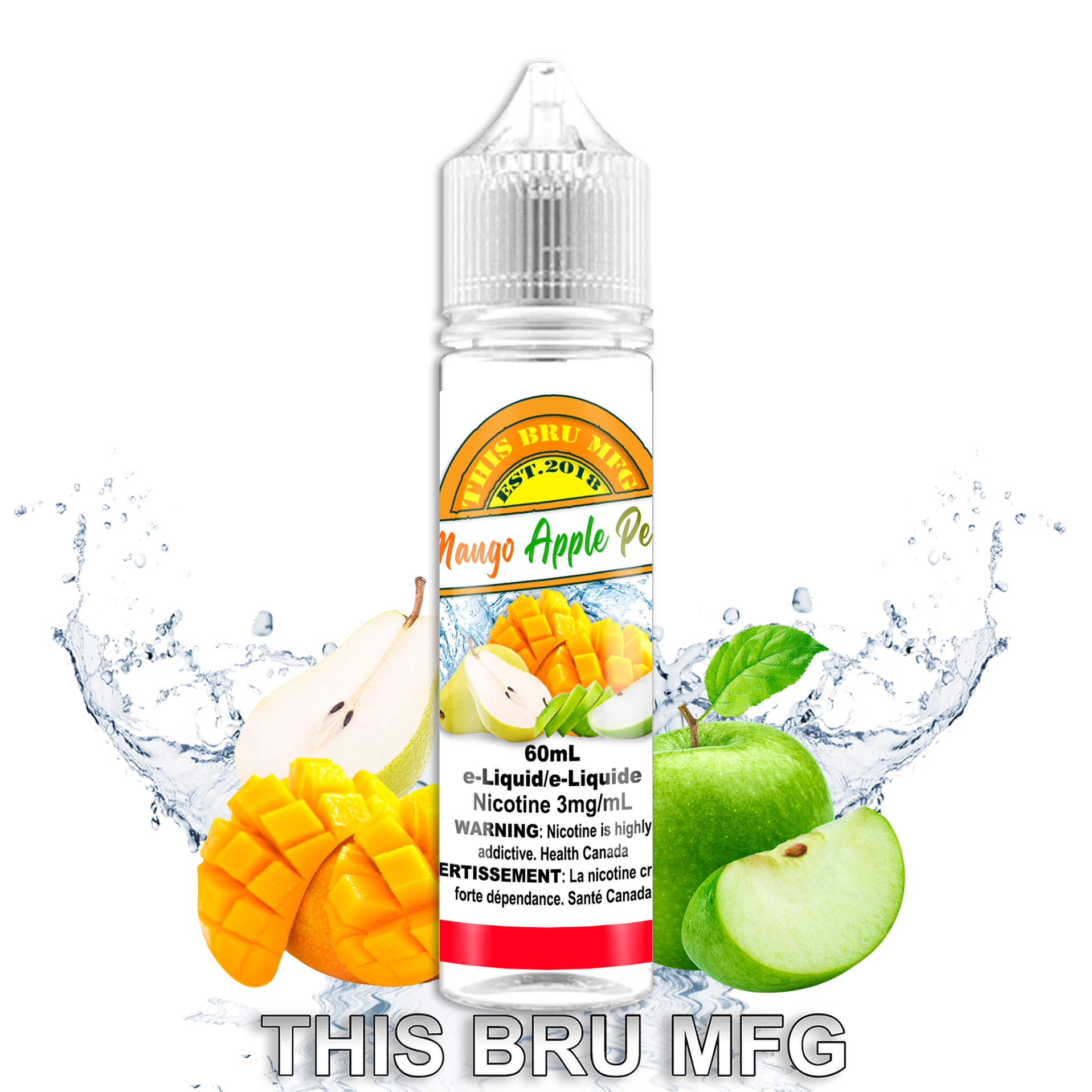 THIS BRU MFG - MANGO APPLE PEAR 60ML