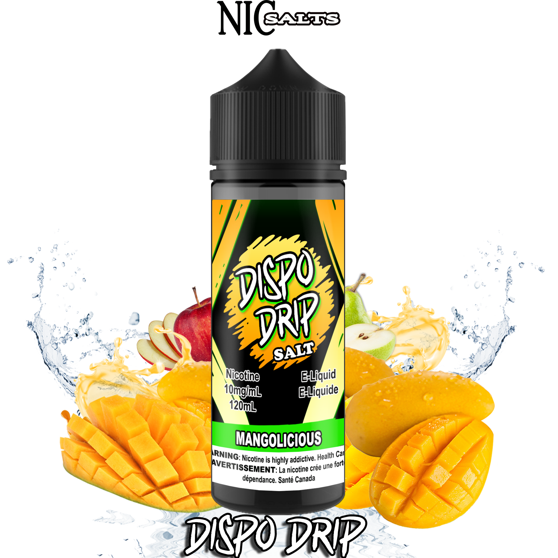 CUSTOM DISPO DRIP SALT - MANGOLICIOUS