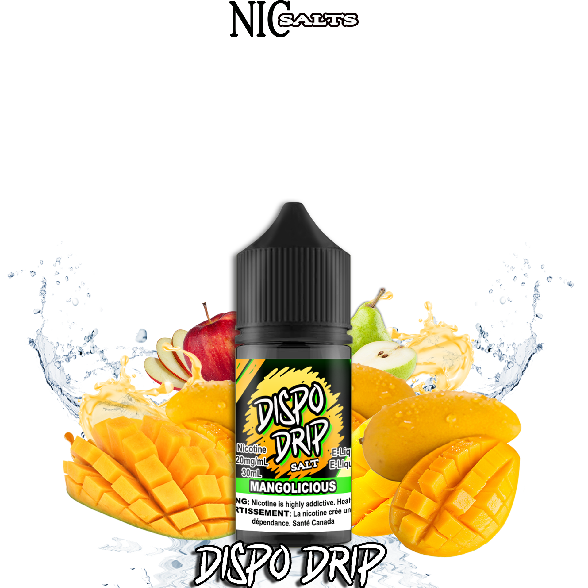 CUSTOM DISPO DRIP SALT - MANGOLICIOUS