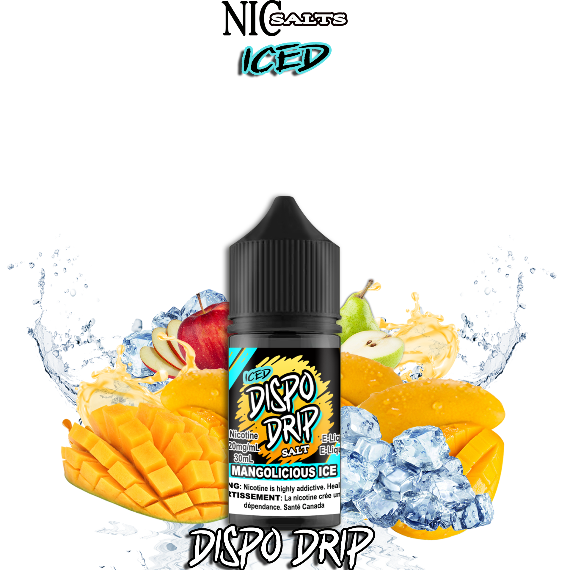 DISPO DRIP SALT - MANGOLICIOUS ICE 30ML