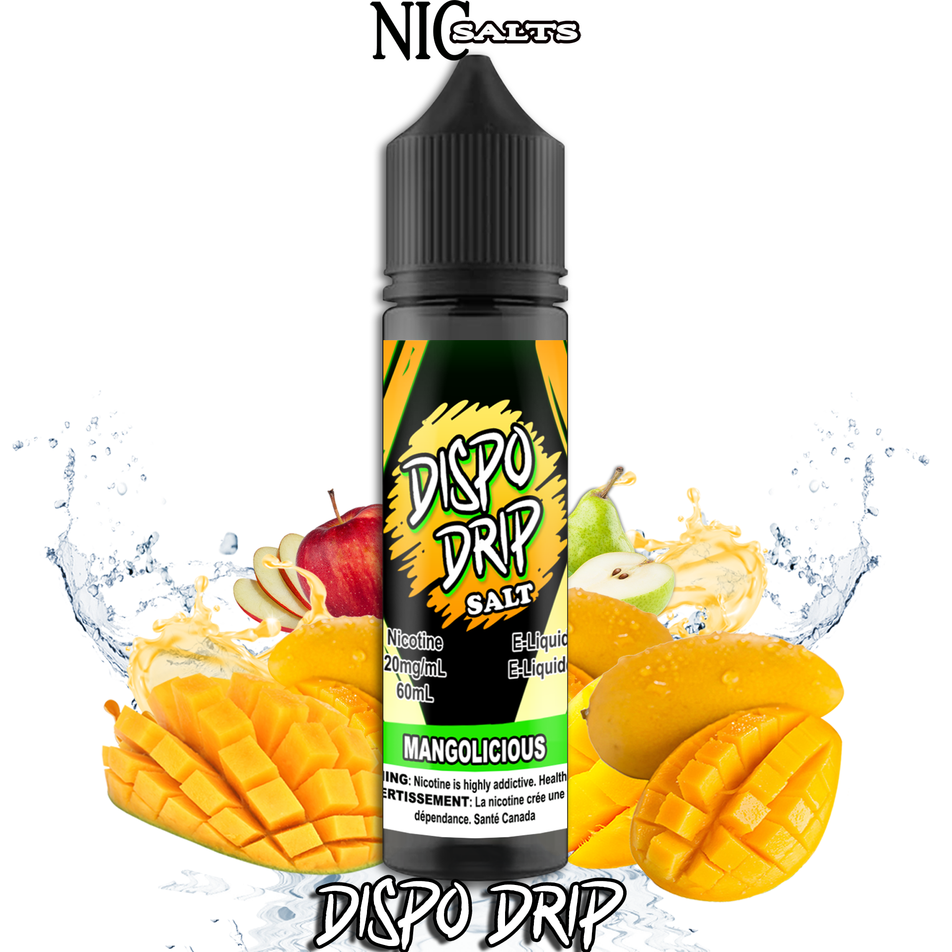 CUSTOM DISPO DRIP SALT - MANGOLICIOUS