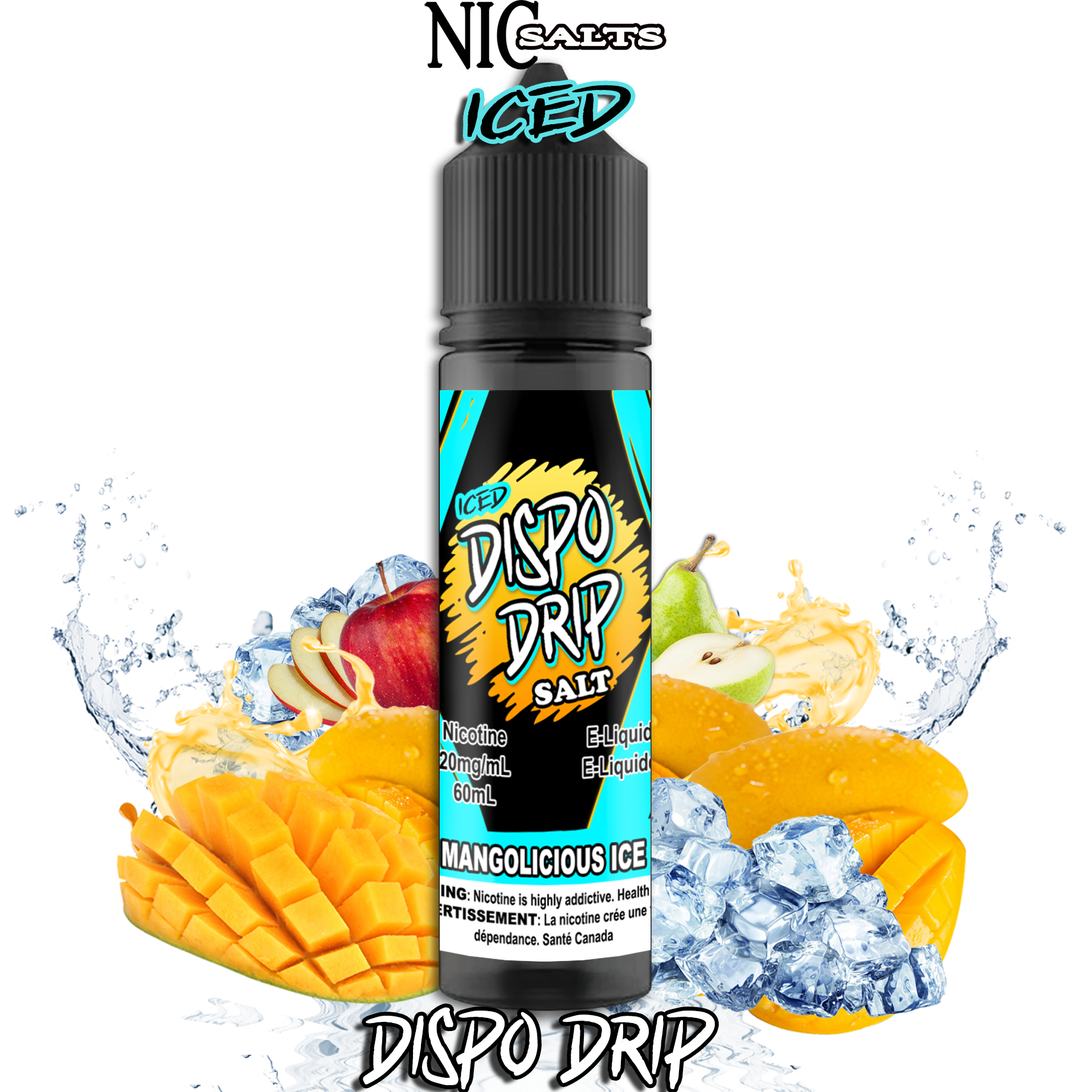 DISPO DRIP SALT - MANGOLICIOUS ICE 60ML