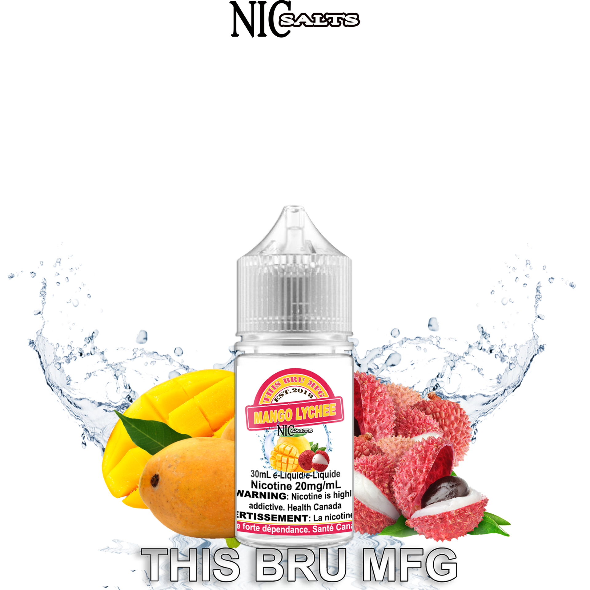 THIS BRU MFG SALT - MANGO LYCHEE 30ML