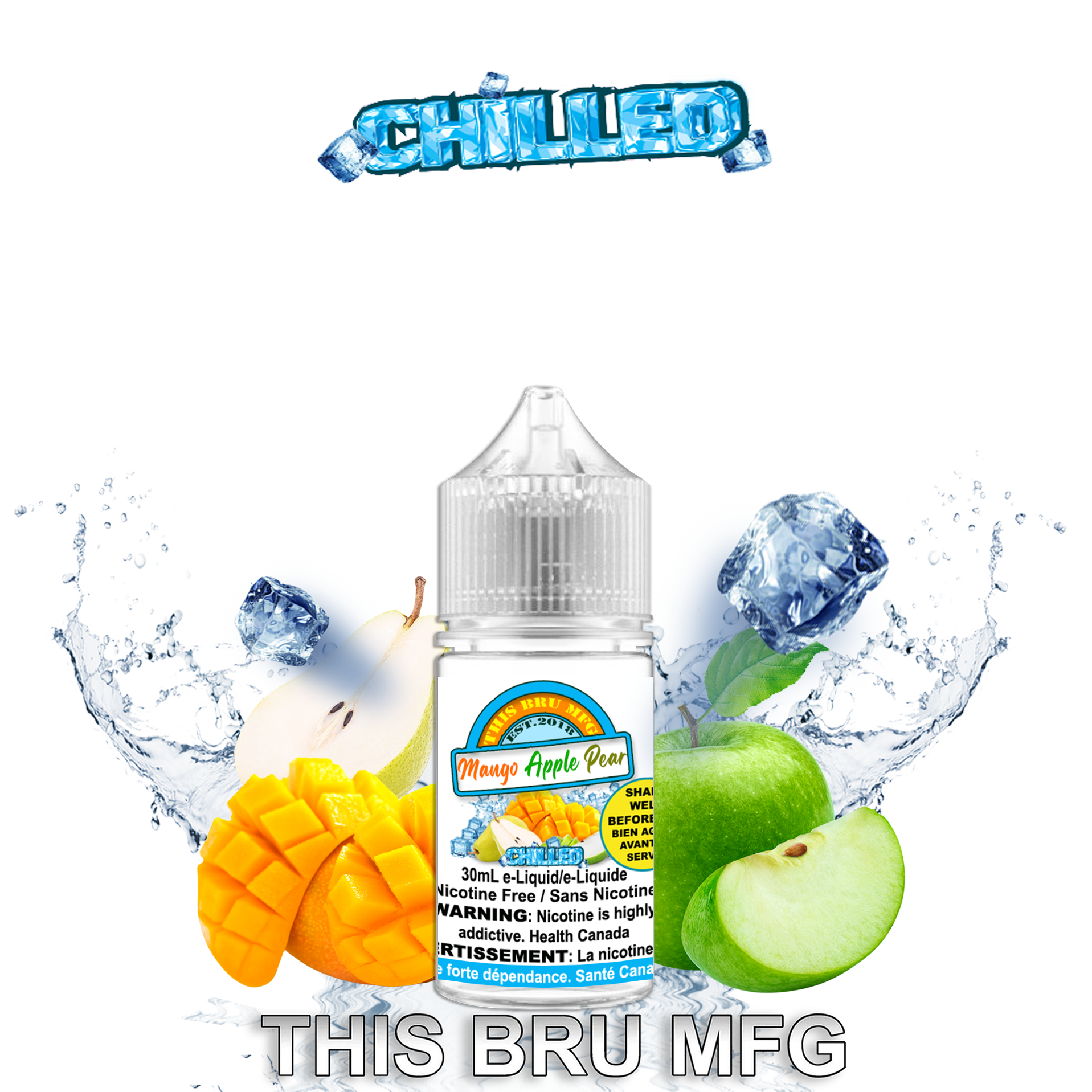 CUSTOM THIS BRU MFG - MANGO APPLE PEAR CHILLED