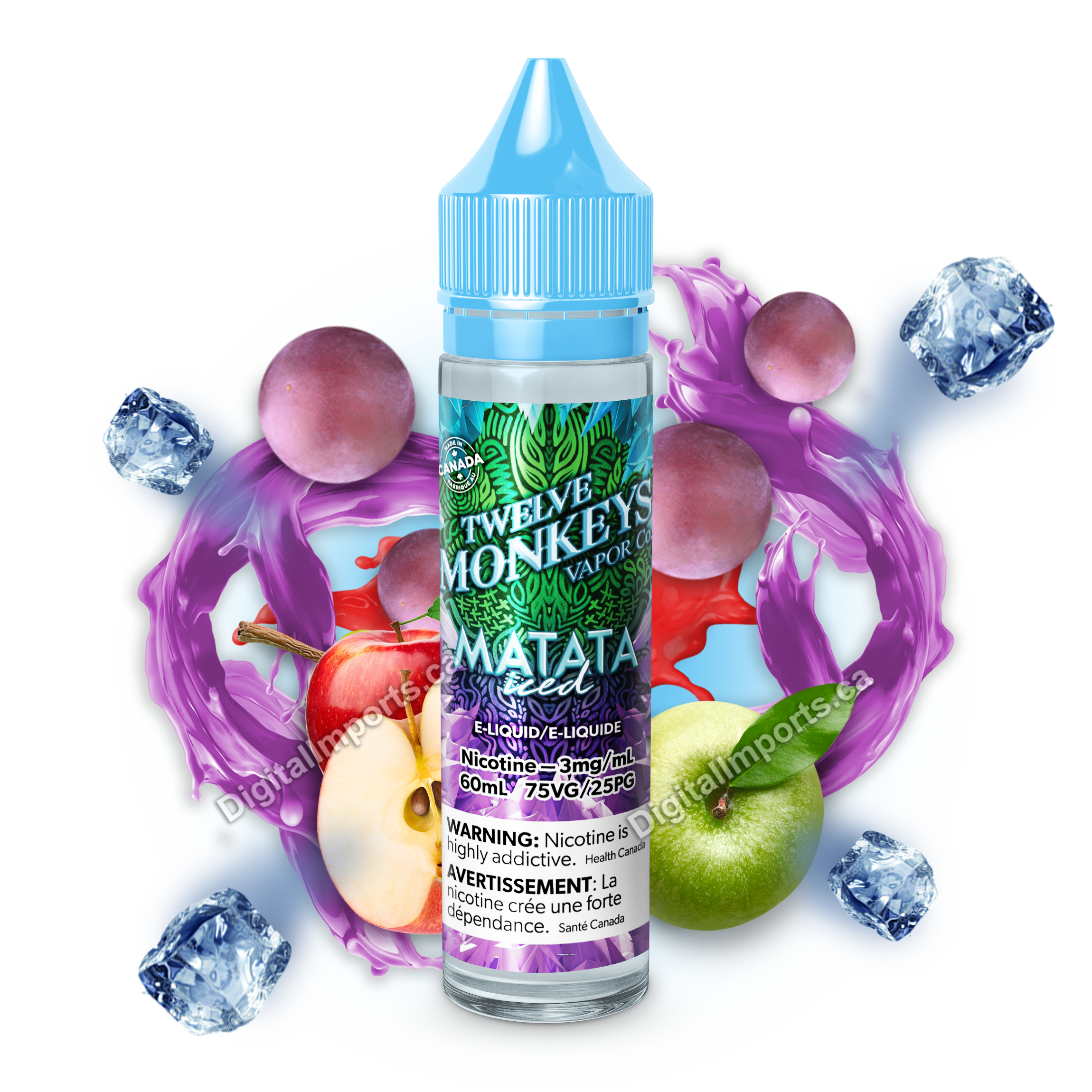 12 MONKEYS - MATATA ICED 60ML