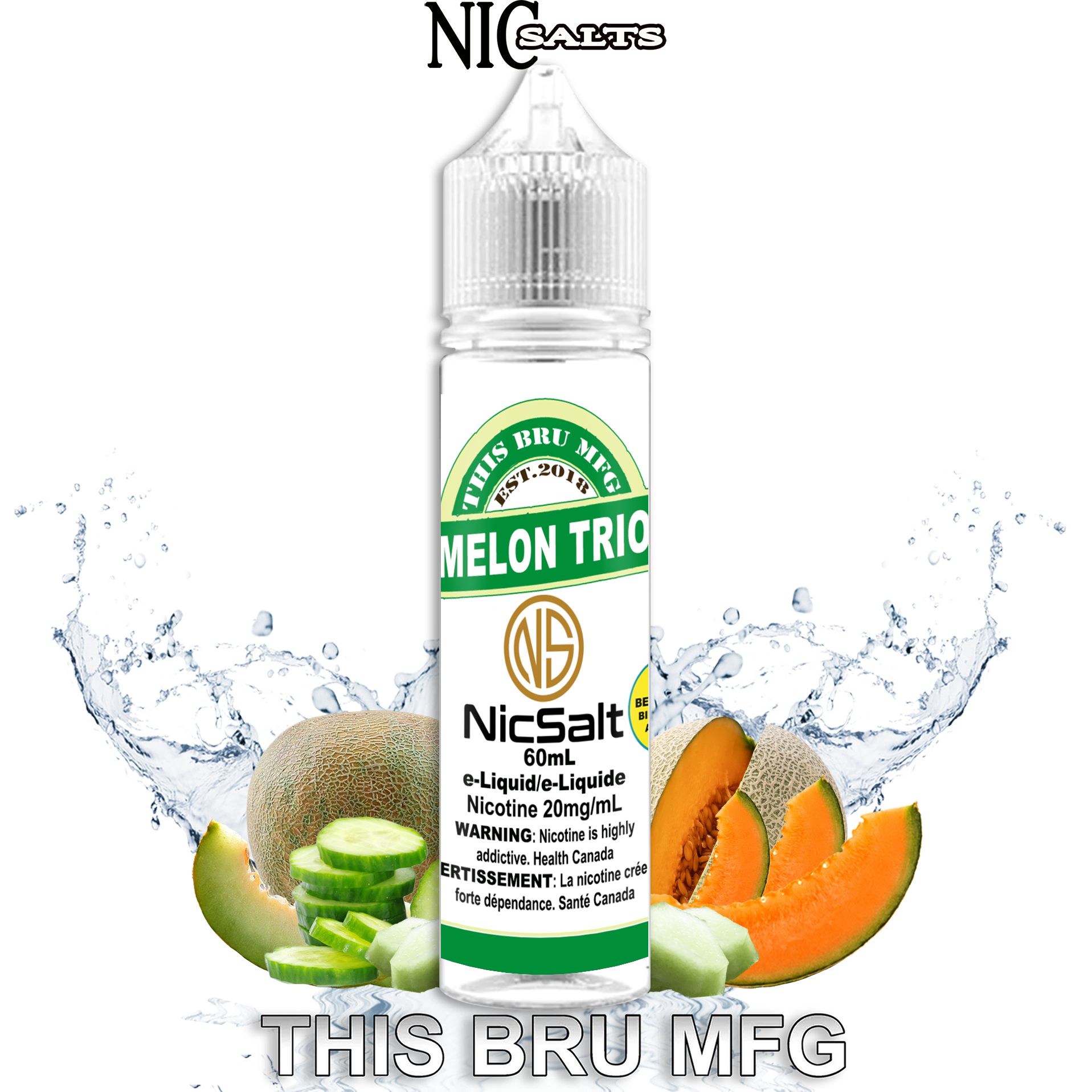 CUSTOM THIS BRU MFG SALT - MELON TRIO