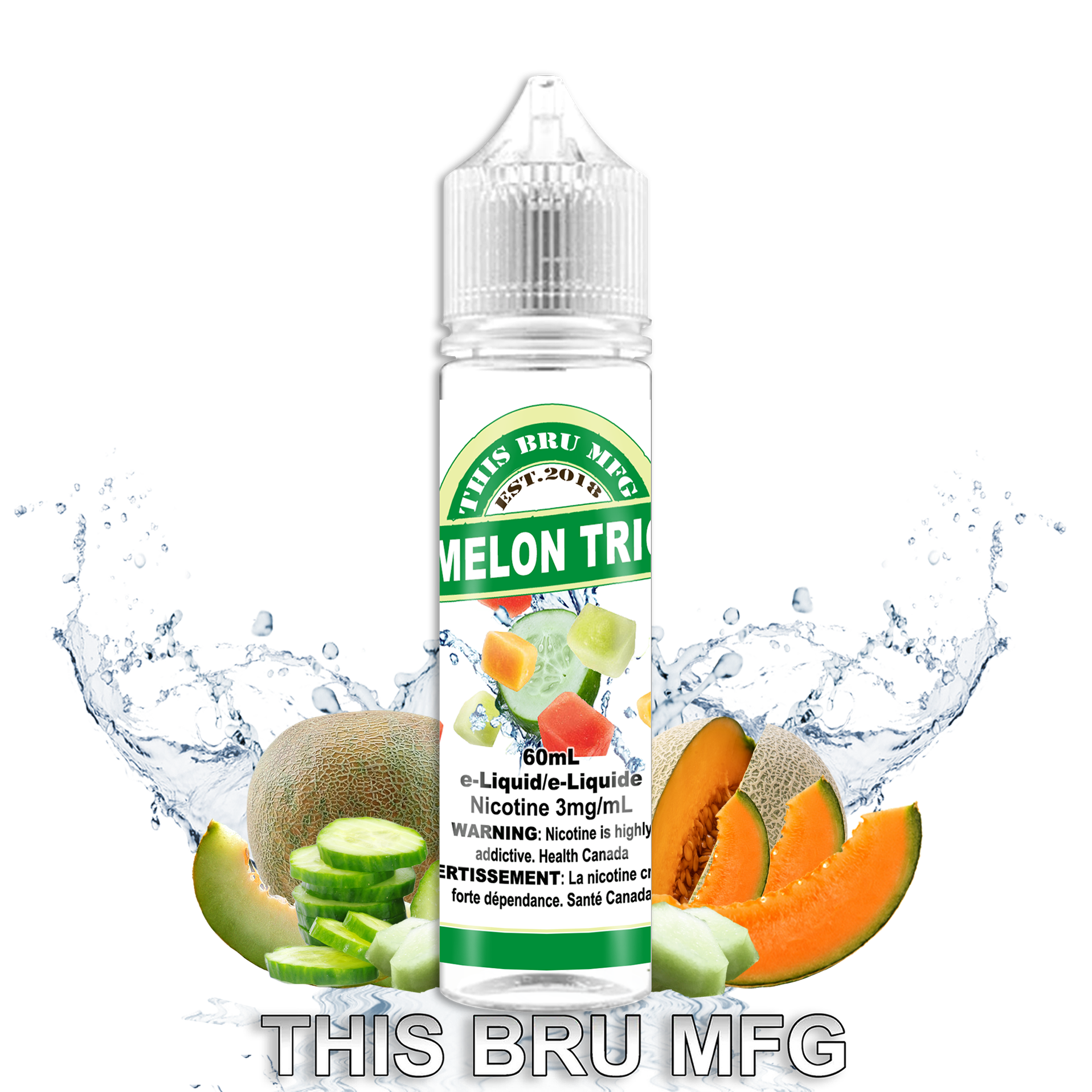 THIS BRU MFG - MELON TRIO 60ML