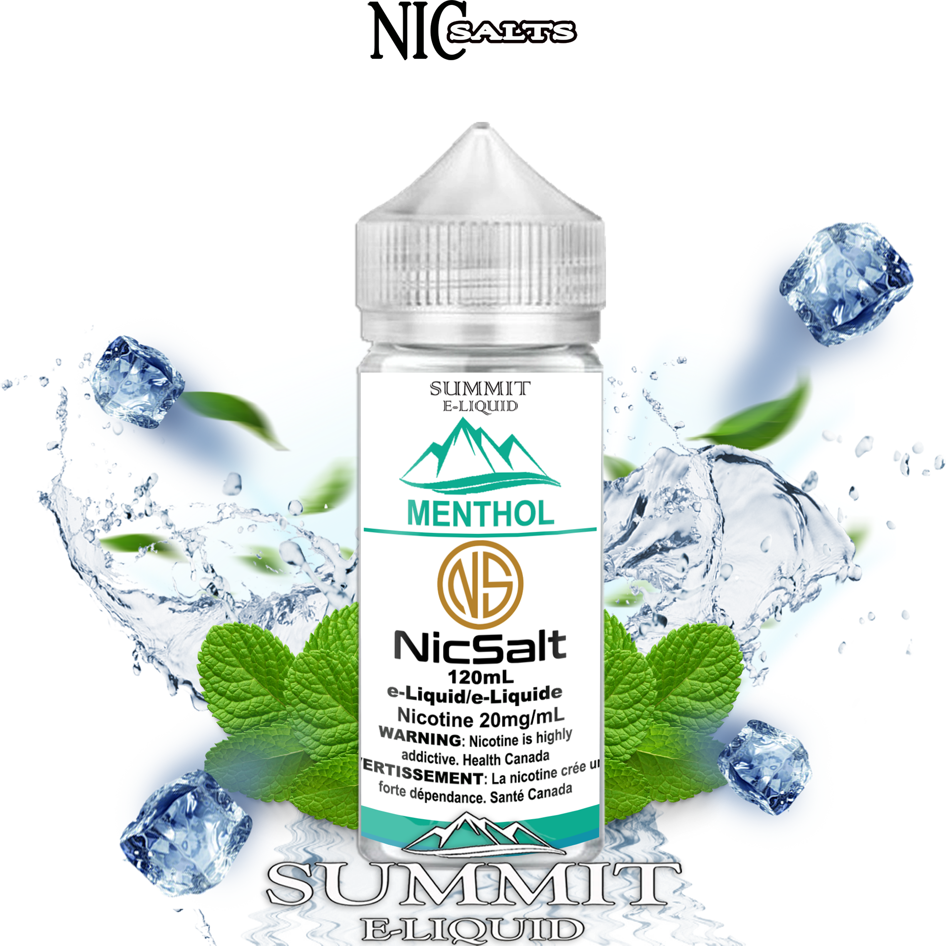 CUSTOM SUMMIT SALT - MENTHOL