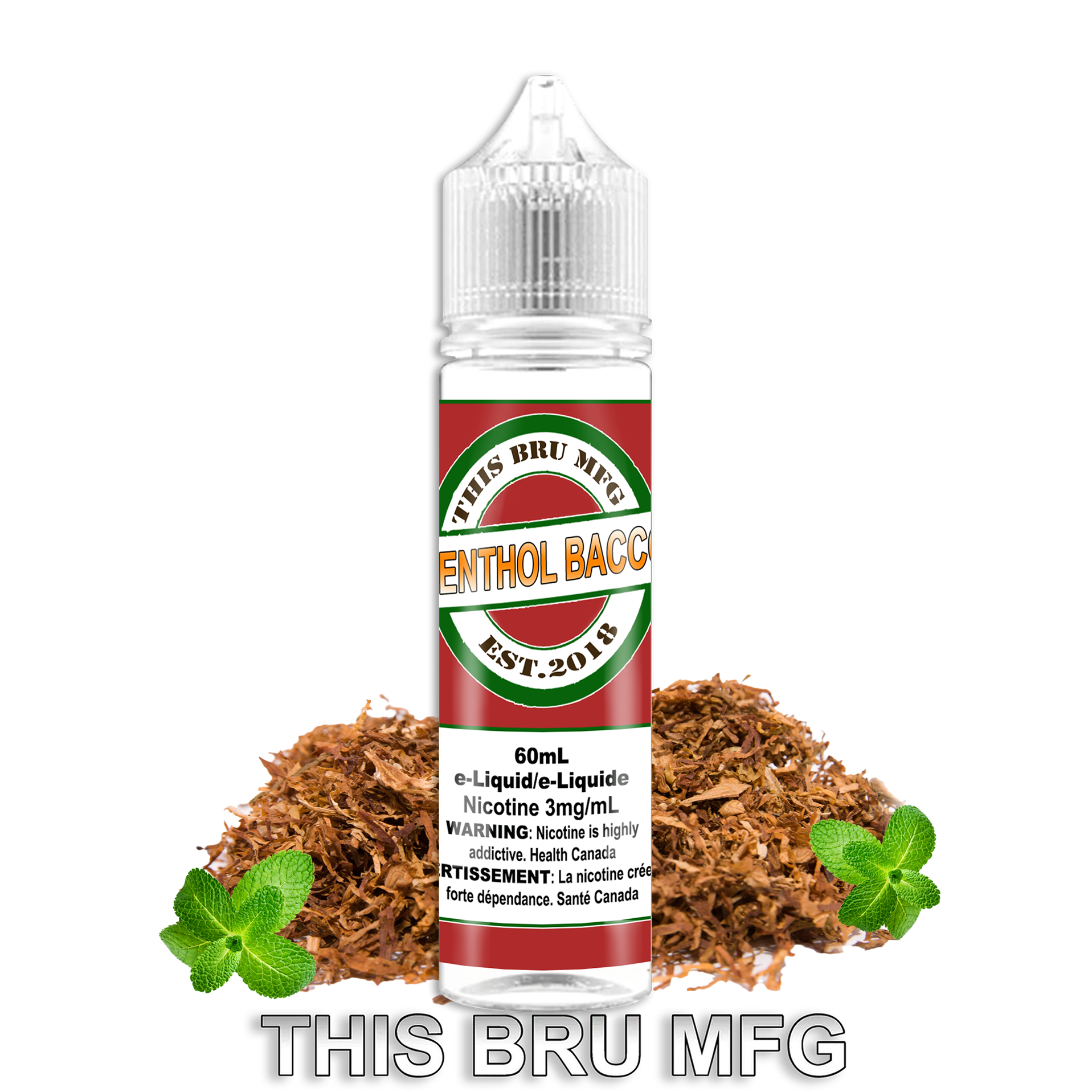 THIS BRU MFG - MENTHOL BACCO 60ML