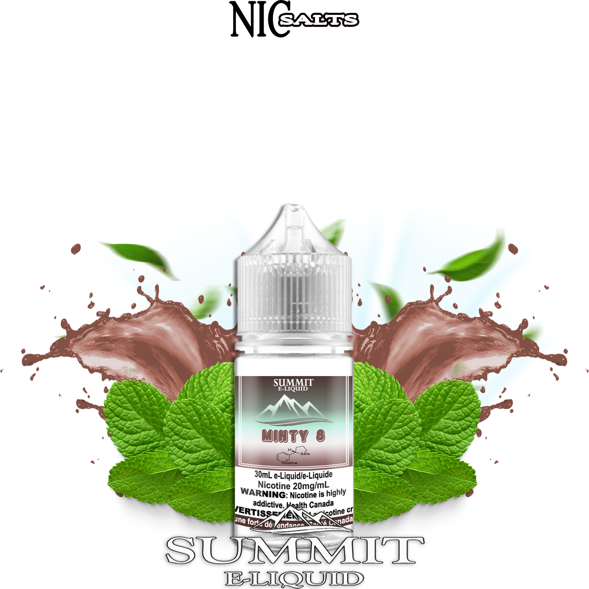 SUMMIT SALT - MINTY 8 30ML