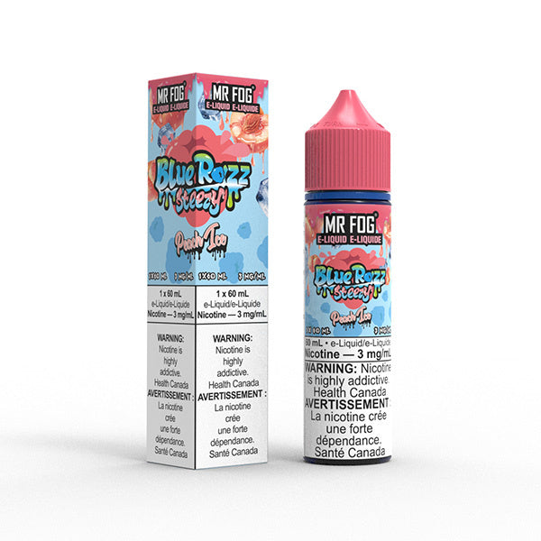 MR. FOG - BLUE RAZZ STEEZY PEACH ICE