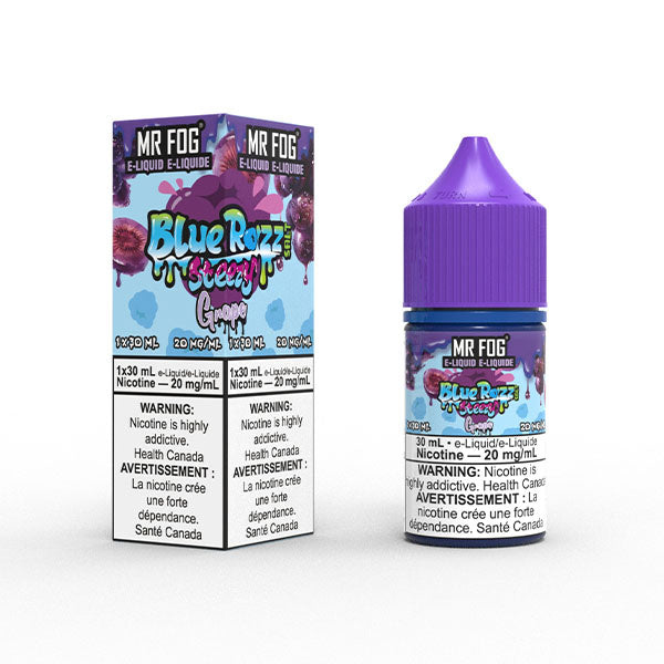MR. FOG SALT - BLUE RAZZ STEEZY GRAPE