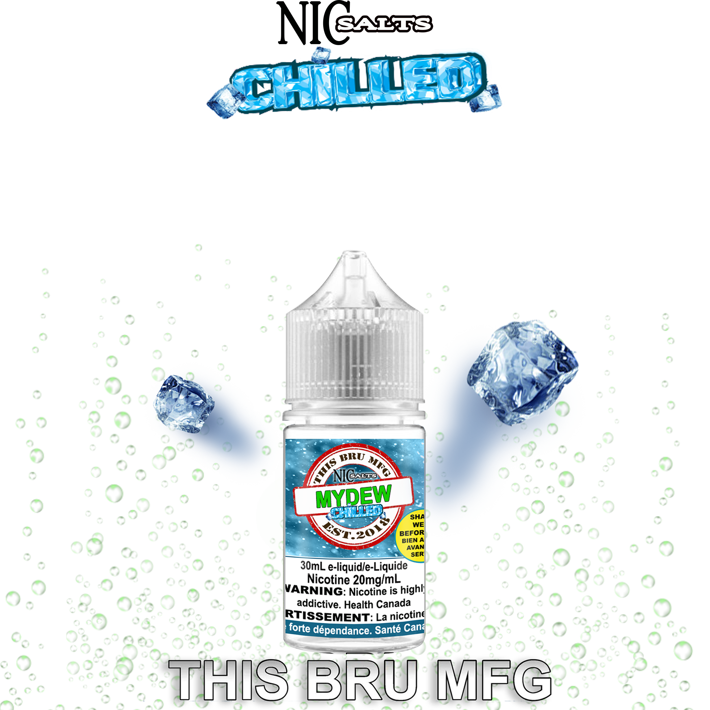 THIS BRU MFG SALT - MY DEW CHILLED 30ML