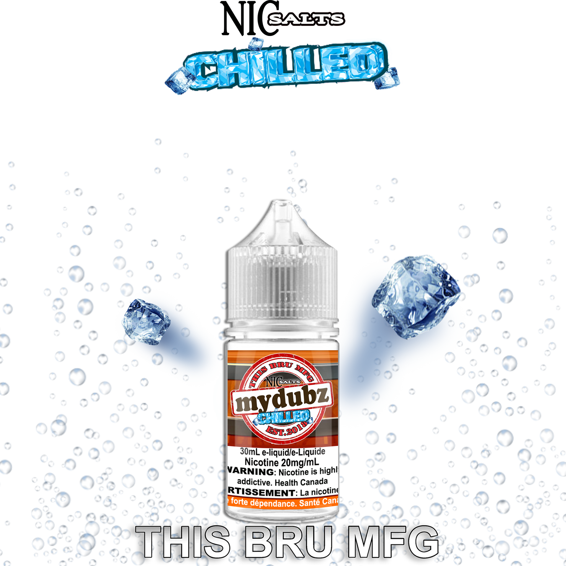 THIS BRU MFG SALT - MY DUBZ CHILLED 30ML