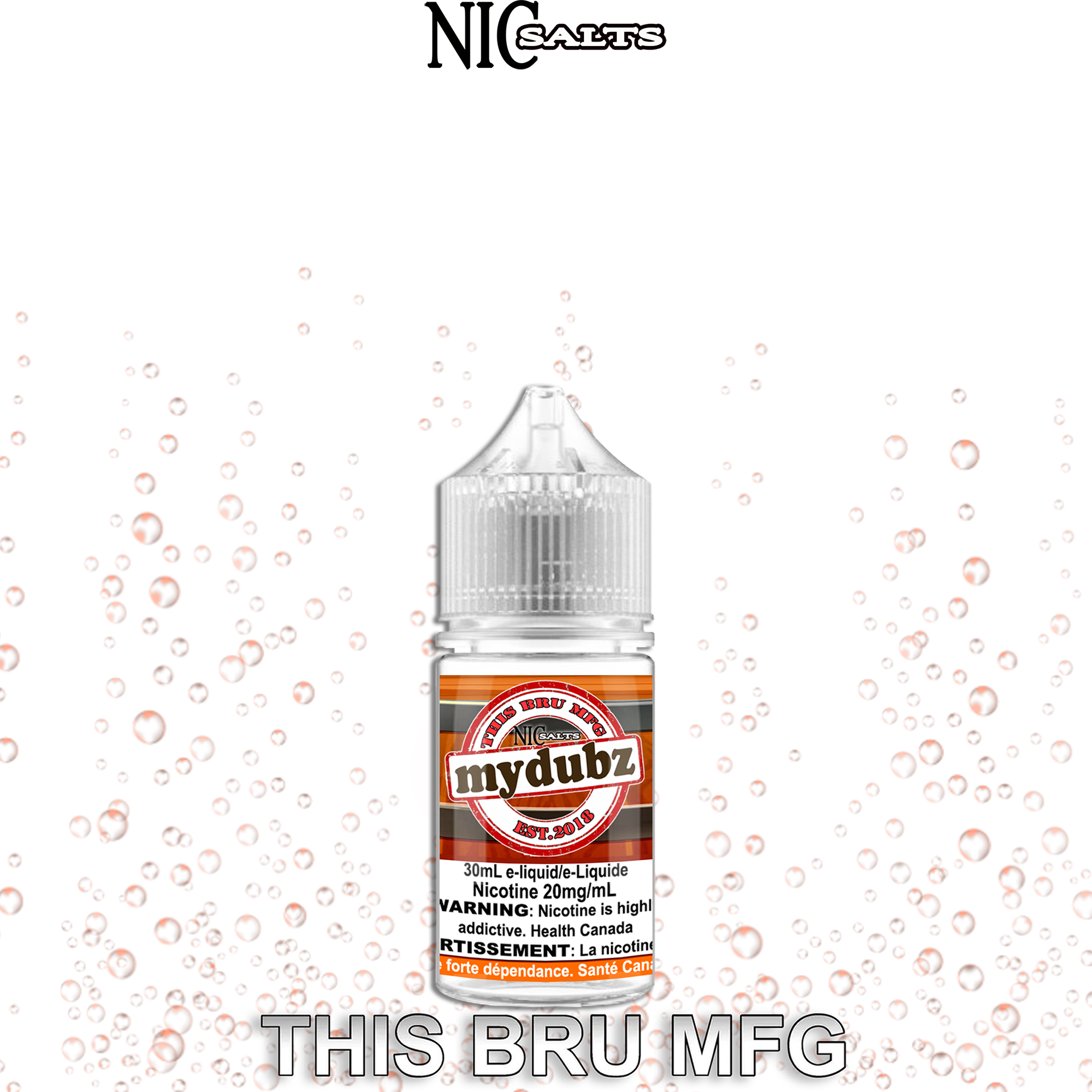 CUSTOM THIS BRU MFG SALT - MY DUBZ