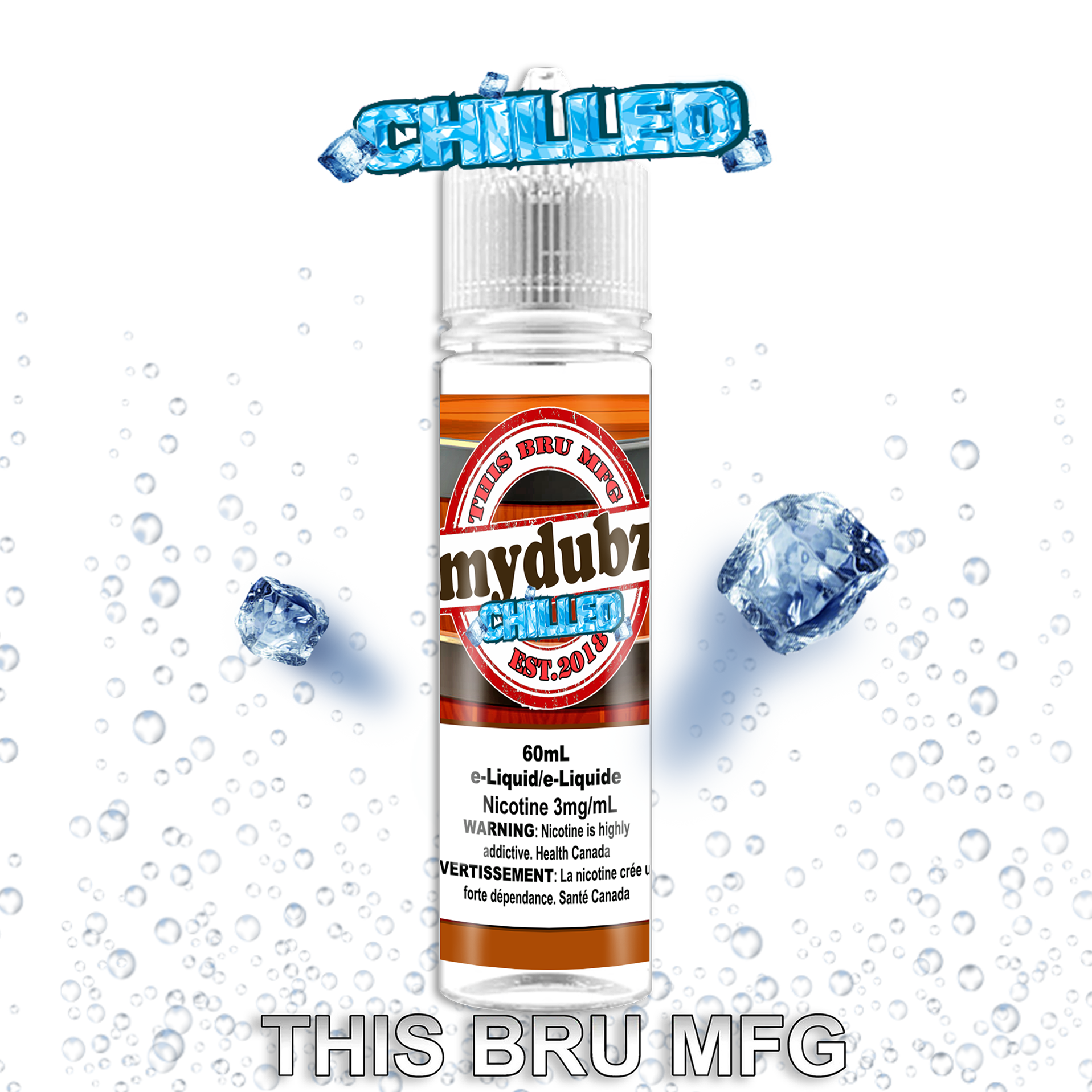 THIS BRU MFG - MY DUBZ CHILLED 60ML