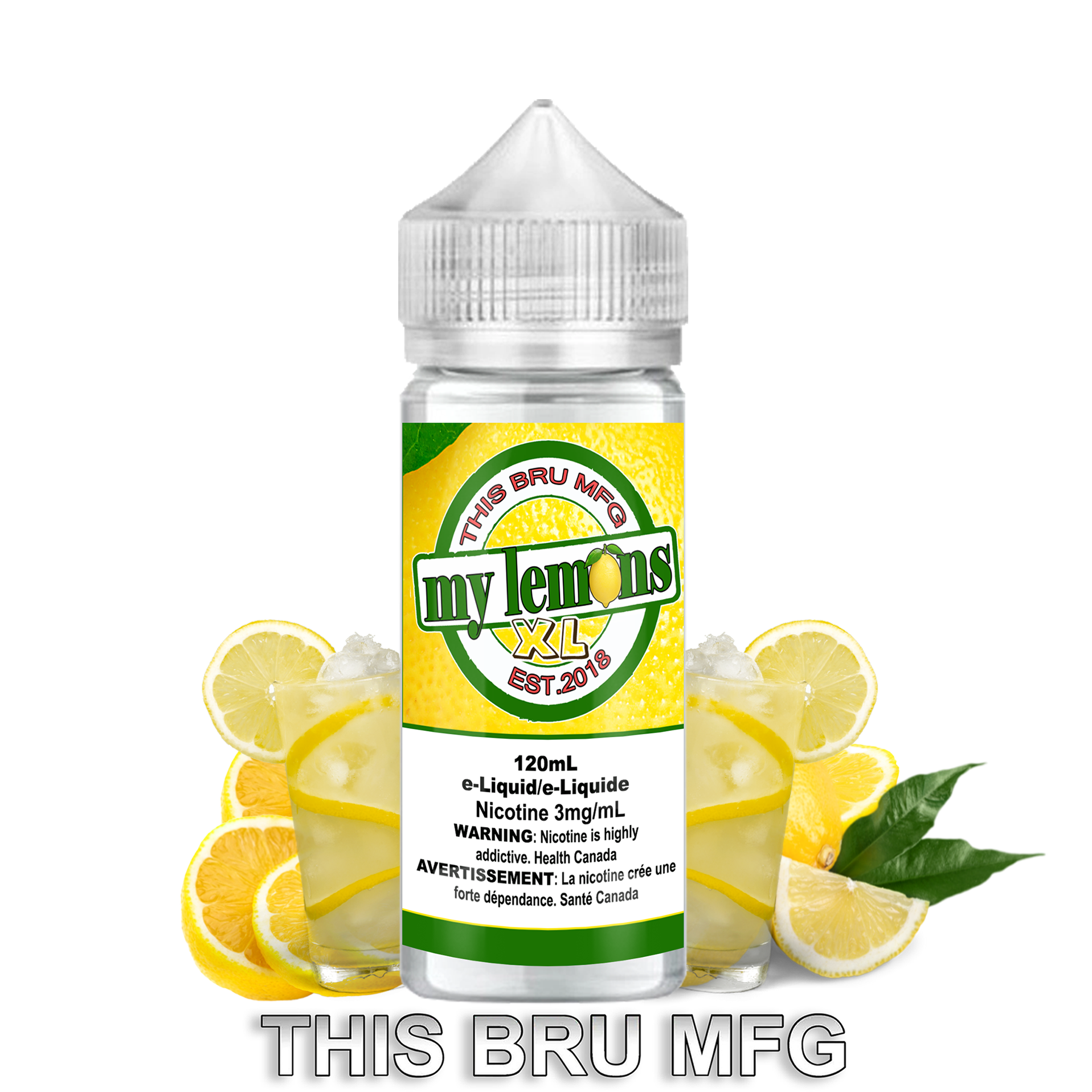 THIS BRU MFG - MY LEMONS 120ML