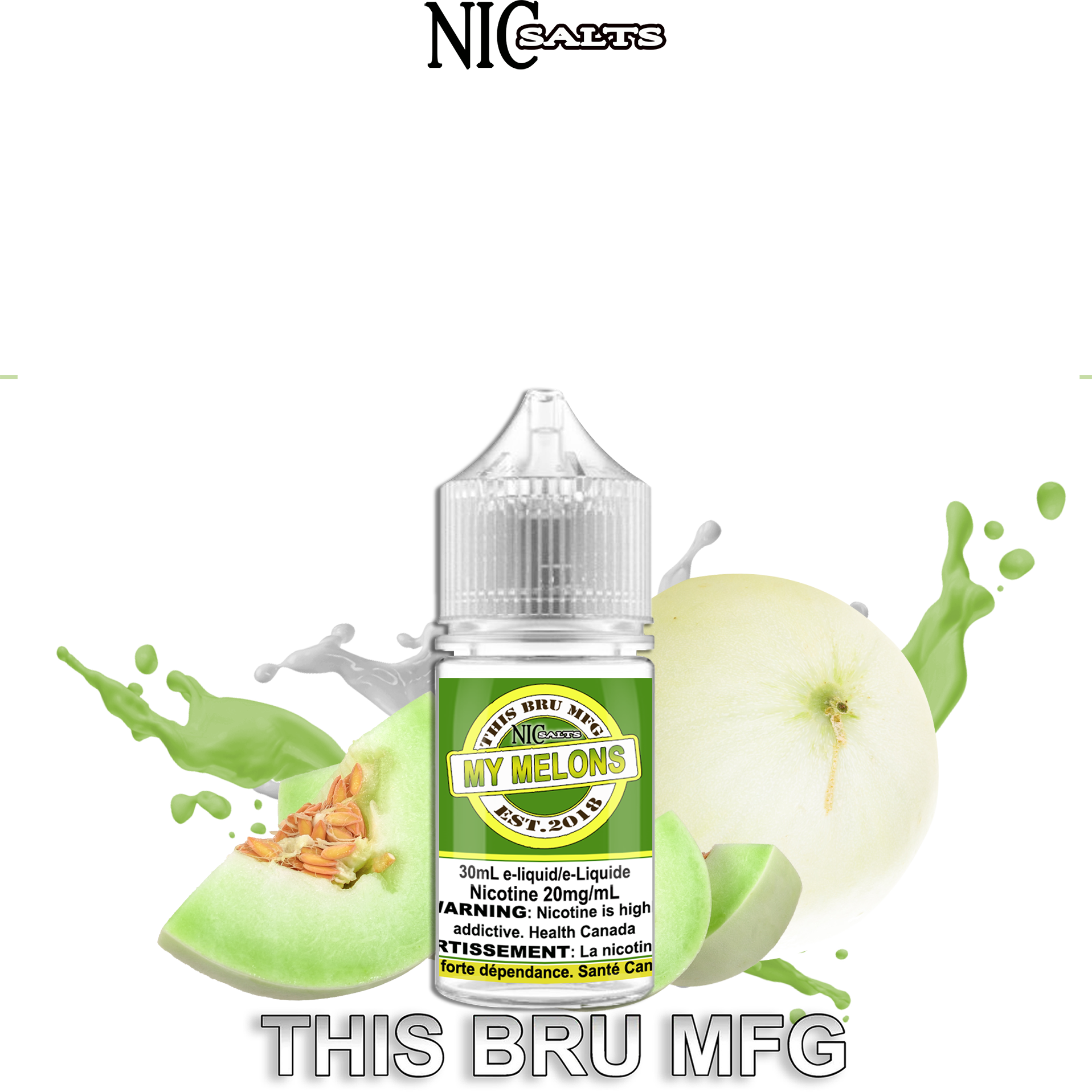 THIS BRU MFG SALT - MY MELONS 30ML