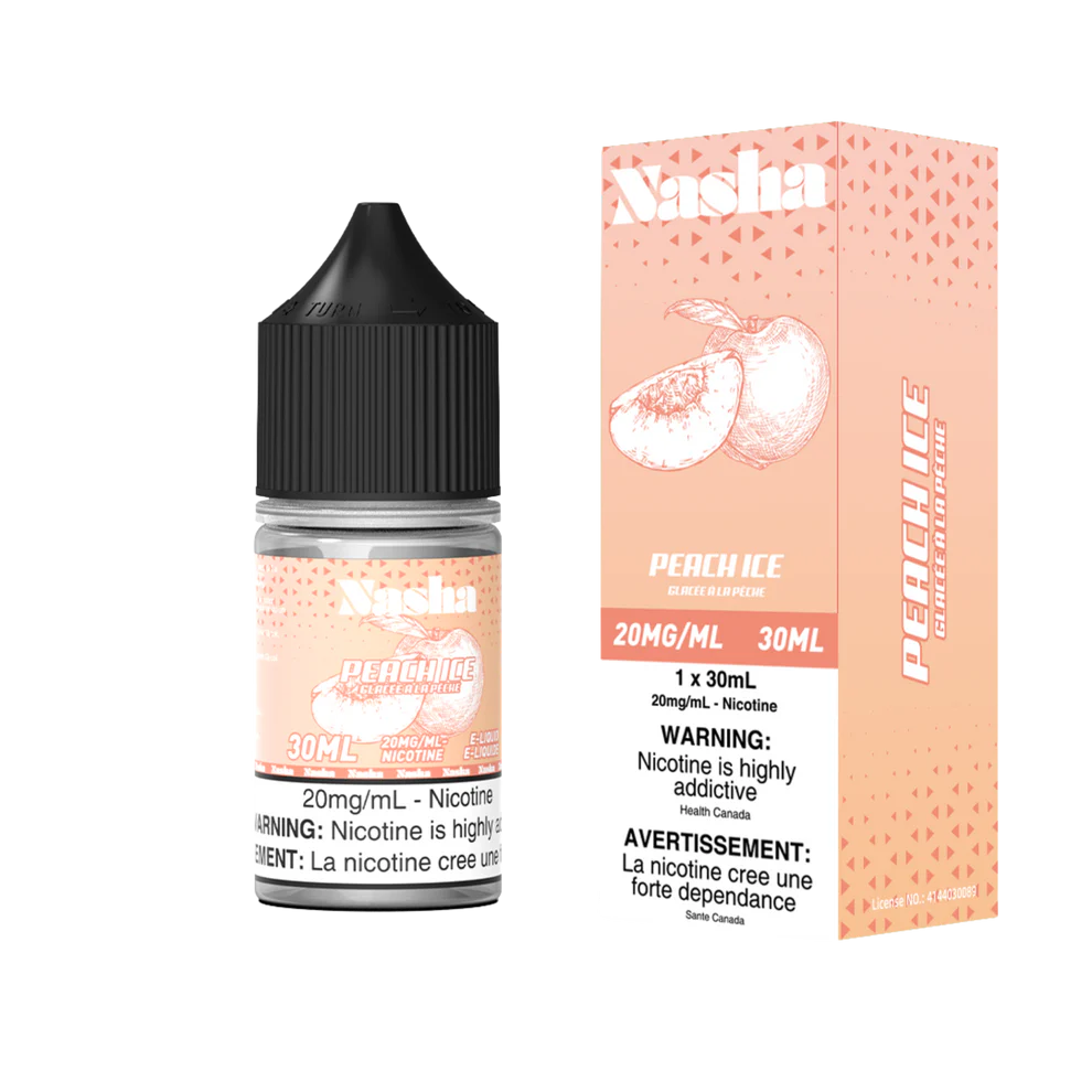 NASHA SALT - PEACH ICE 30ML