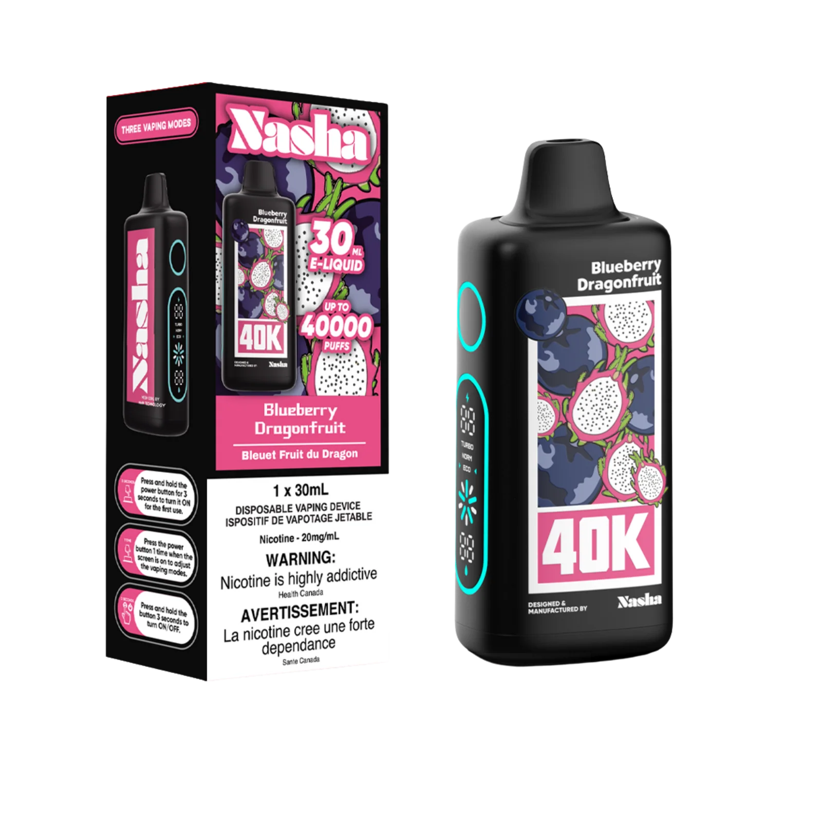 NASHA 40K DISPOSABLE