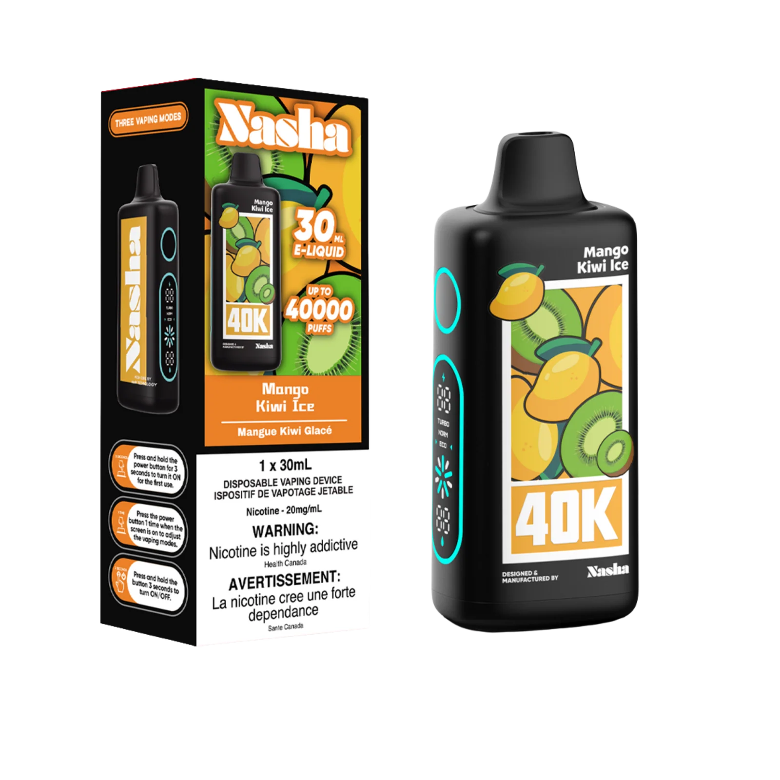 NASHA 40K DISPOSABLE