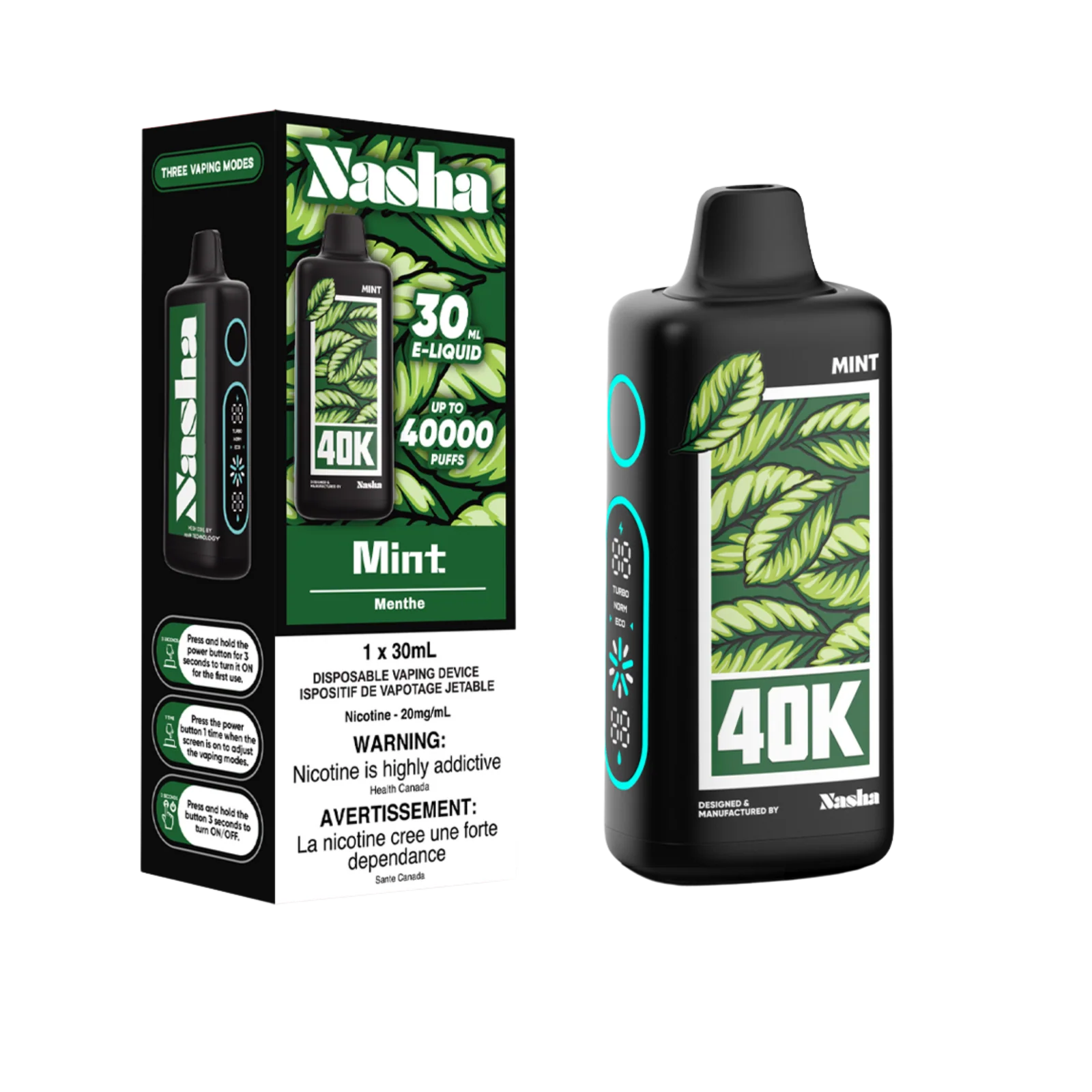 NASHA 40K DISPOSABLE