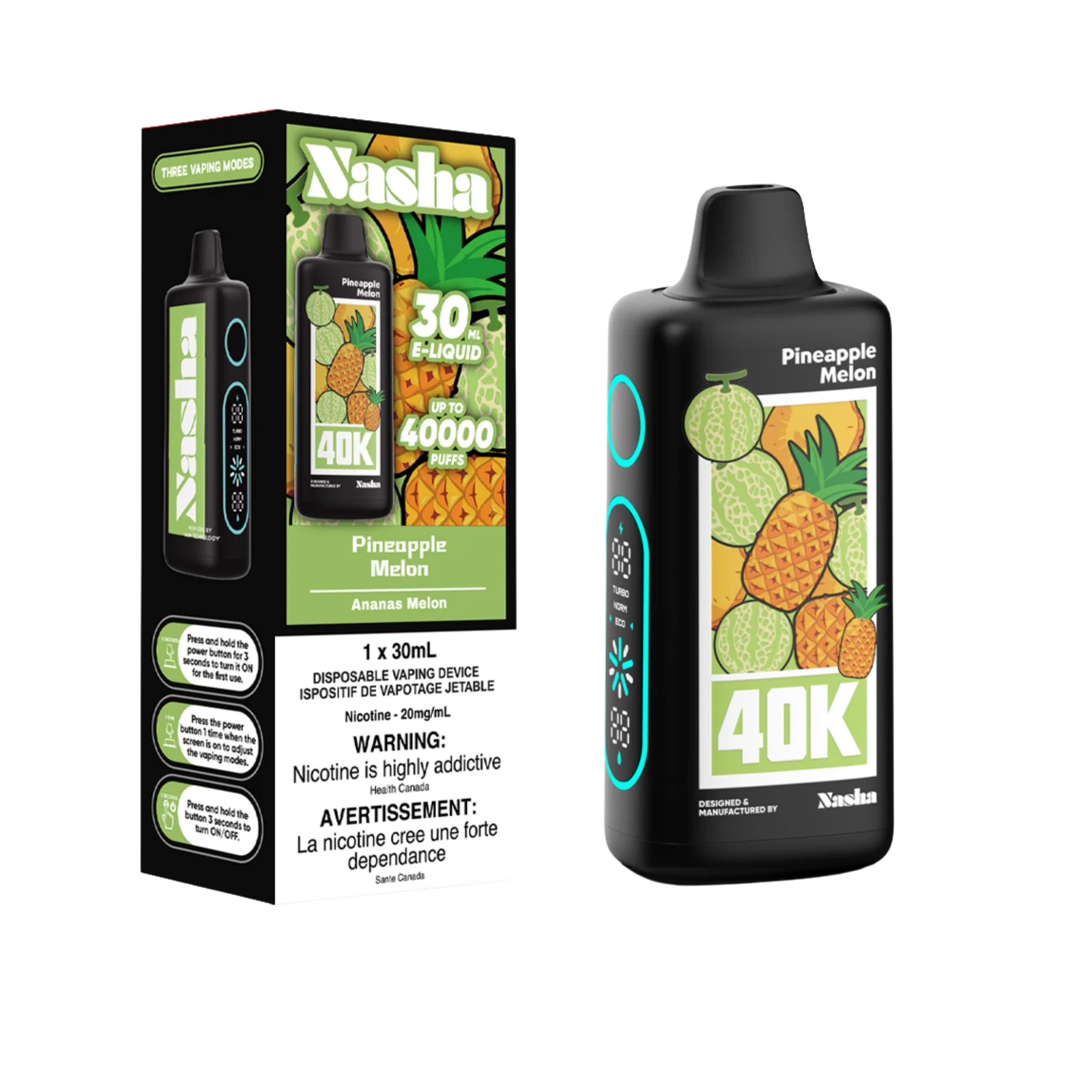 NASHA 40K DISPOSABLE